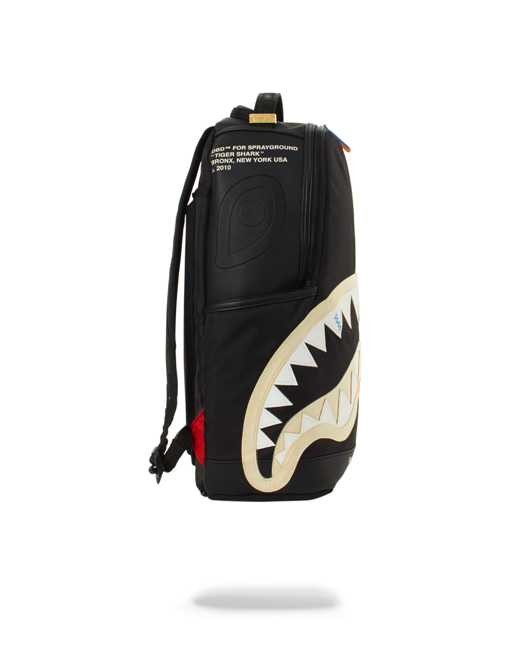 Bite Me Shark (Black) Backpack - Image 3