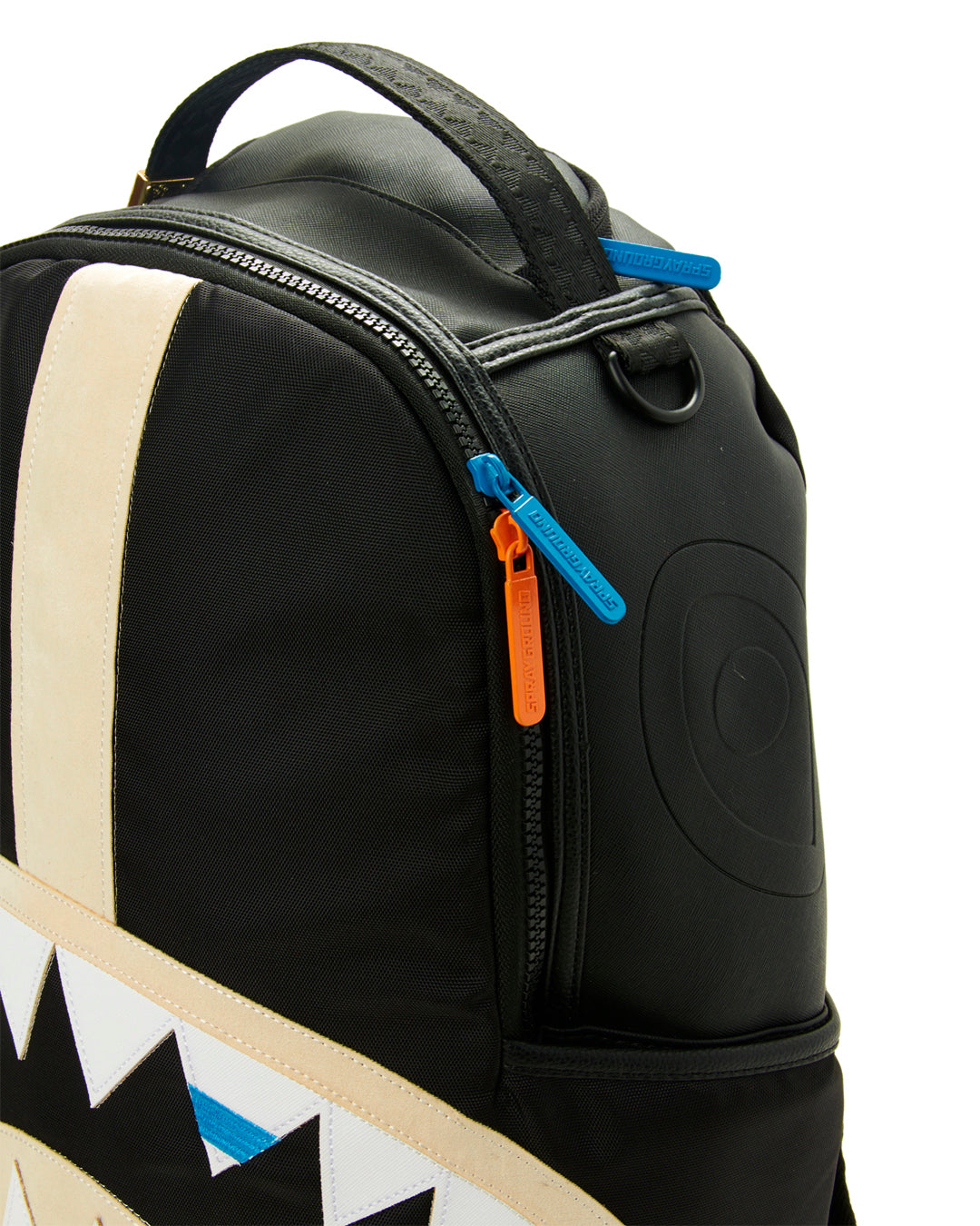 Bite Me Shark (Black) Backpack - Image 6