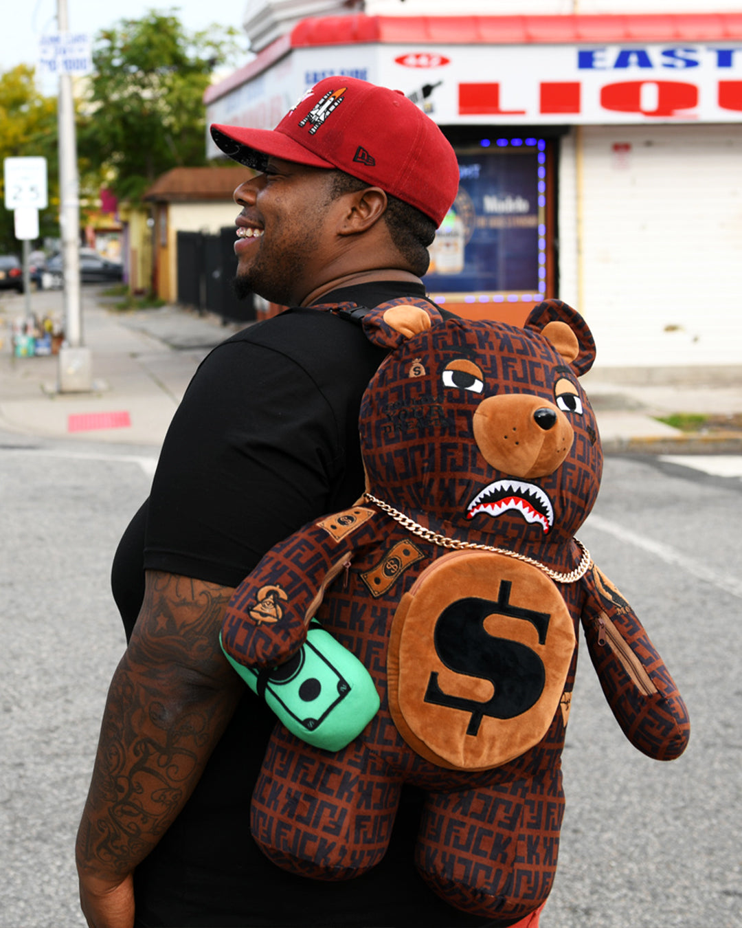 Offended Moneybear Teddybear Backpack - Image 11