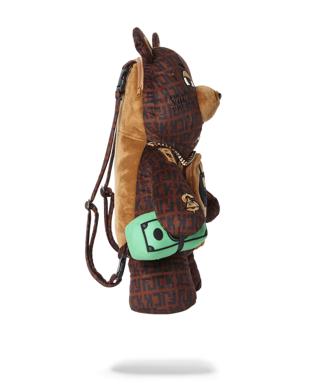Offended Moneybear Teddybear Backpack - Image 3