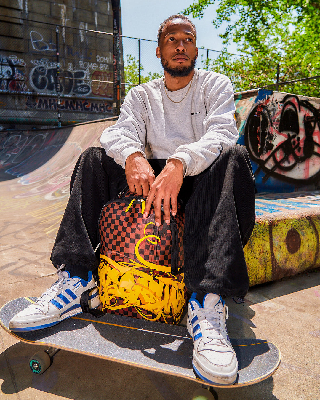 3D Graffiti Backpack (Dlxv) - Image 2