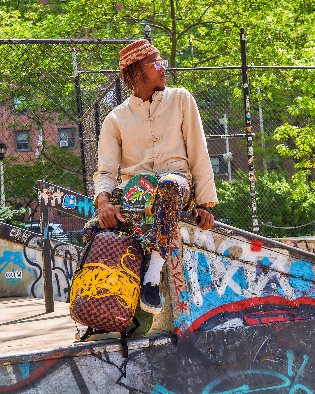 3D Graffiti Backpack (Dlxv) - Image 6