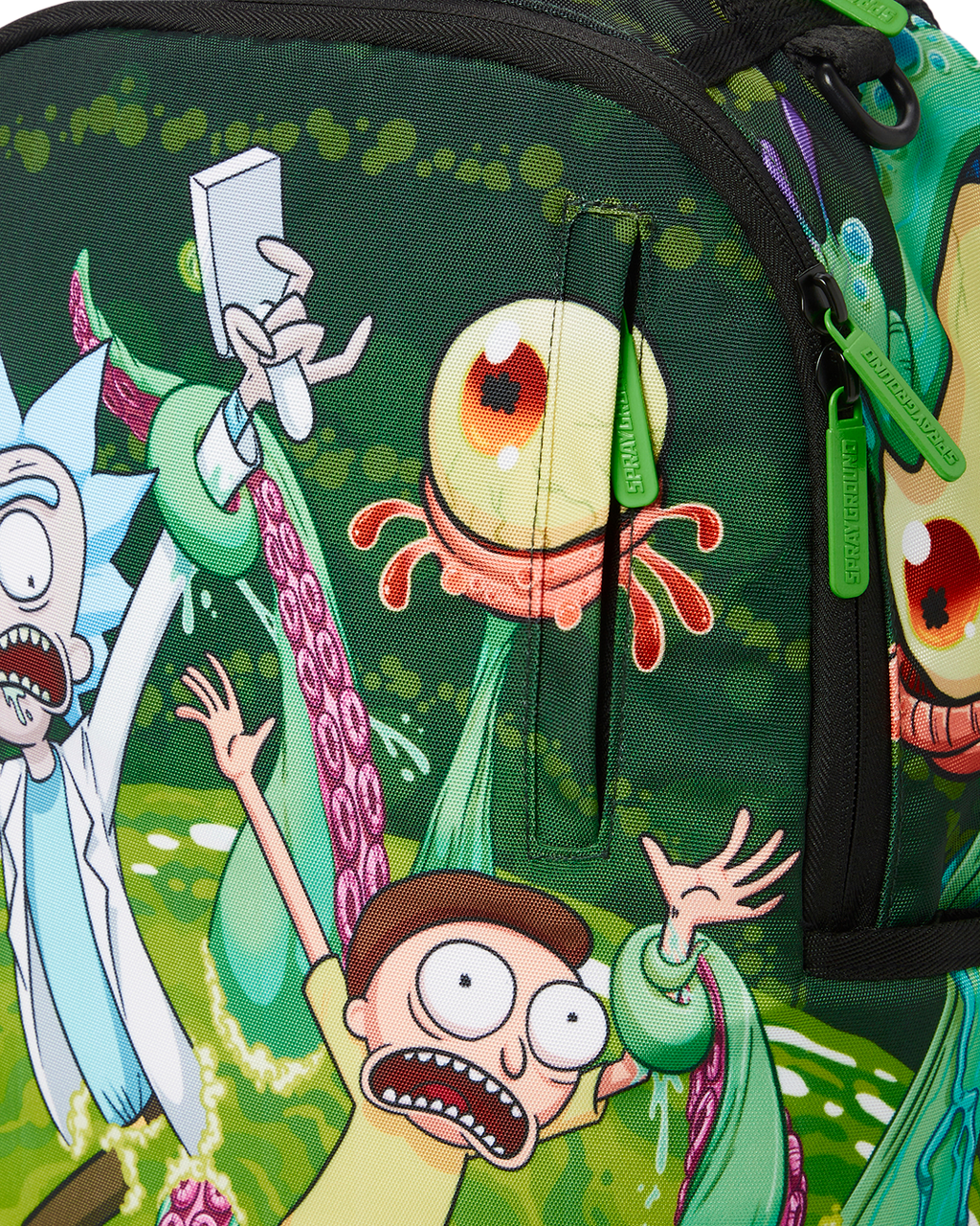 Rick & Morty Portal Sharkmouth Backpack (Dlxr) - Image 6