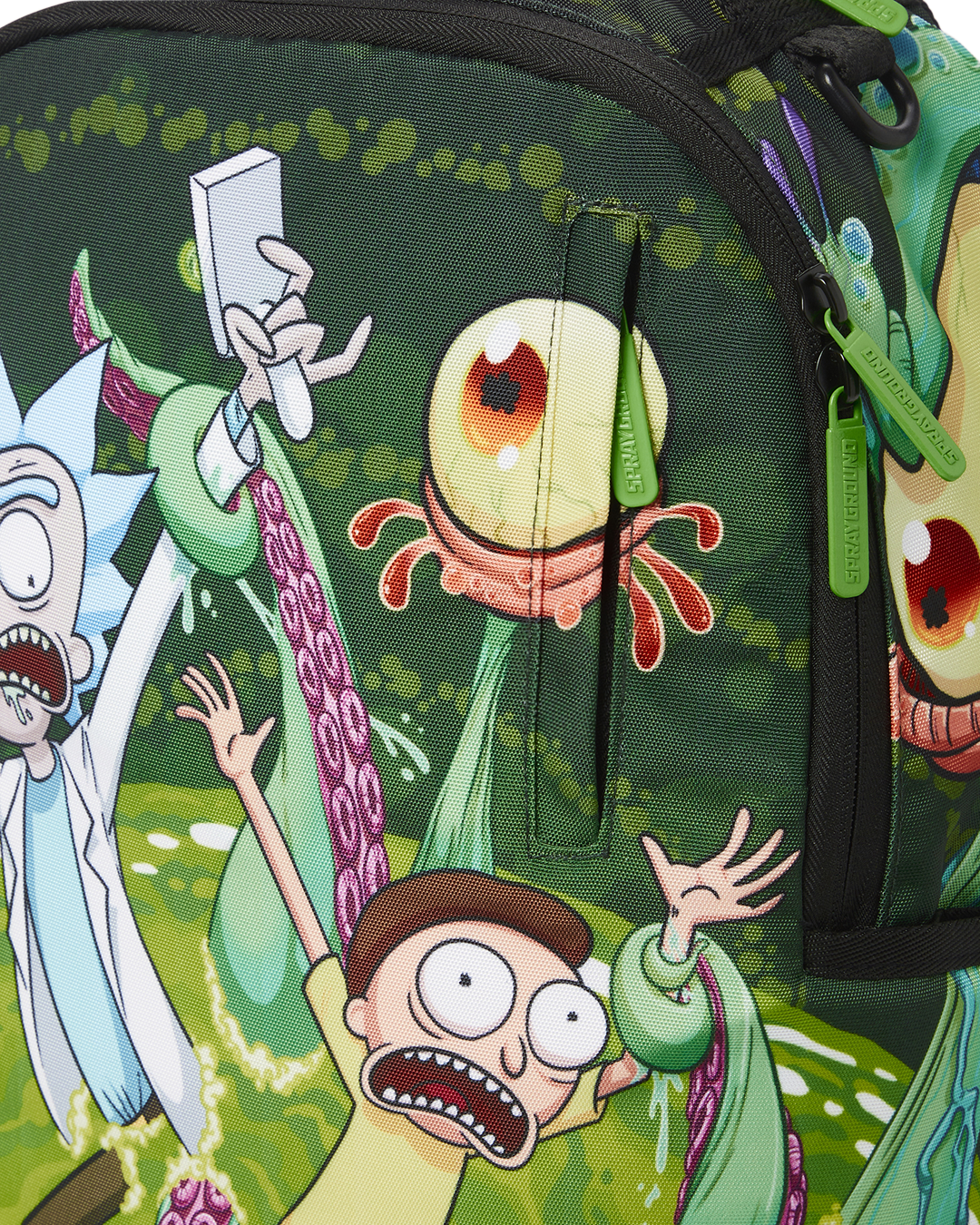 Rick & Morty Portal Sharkmouth Backpack (Dlxr) - Image 6