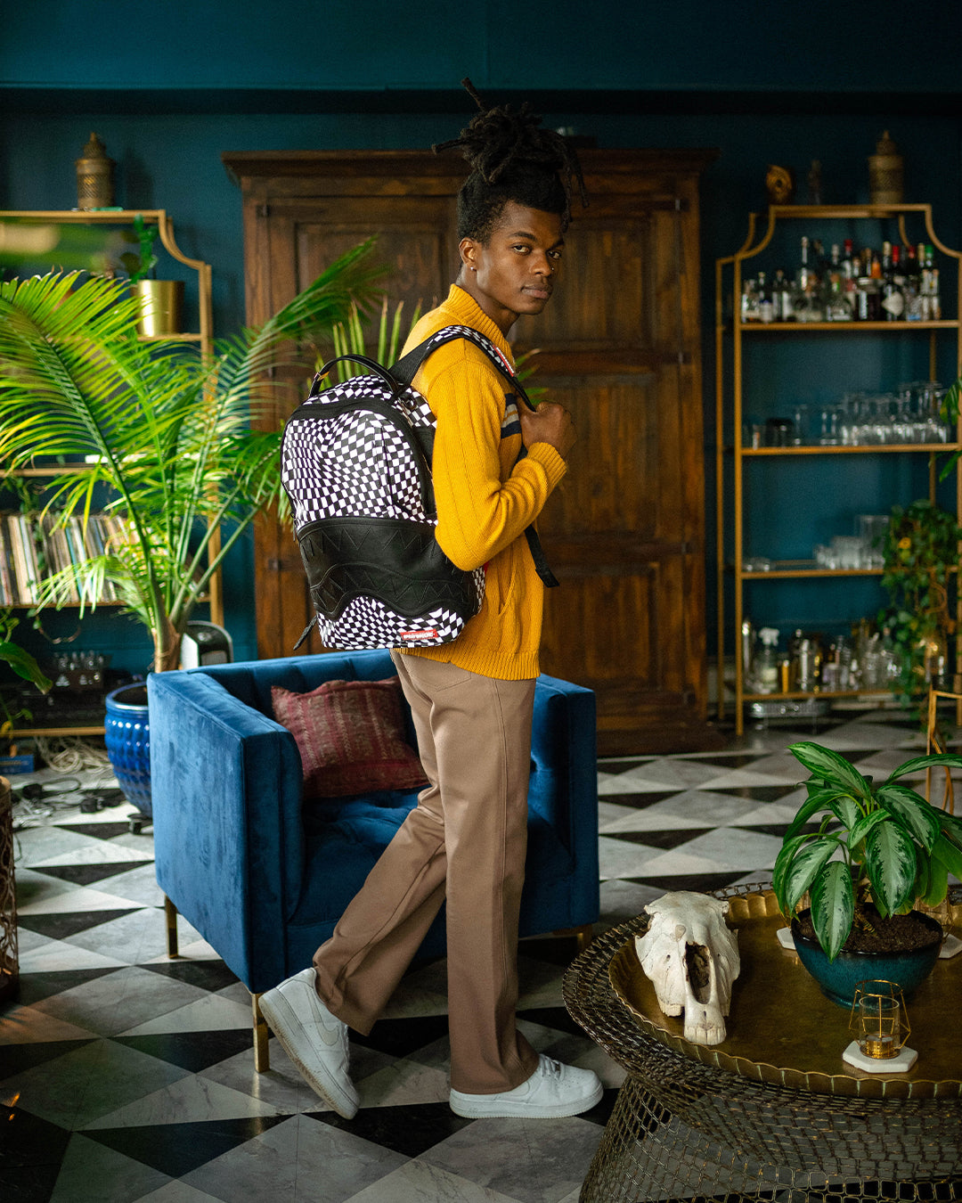 Trippy Check Dlx Backpack - Image 10