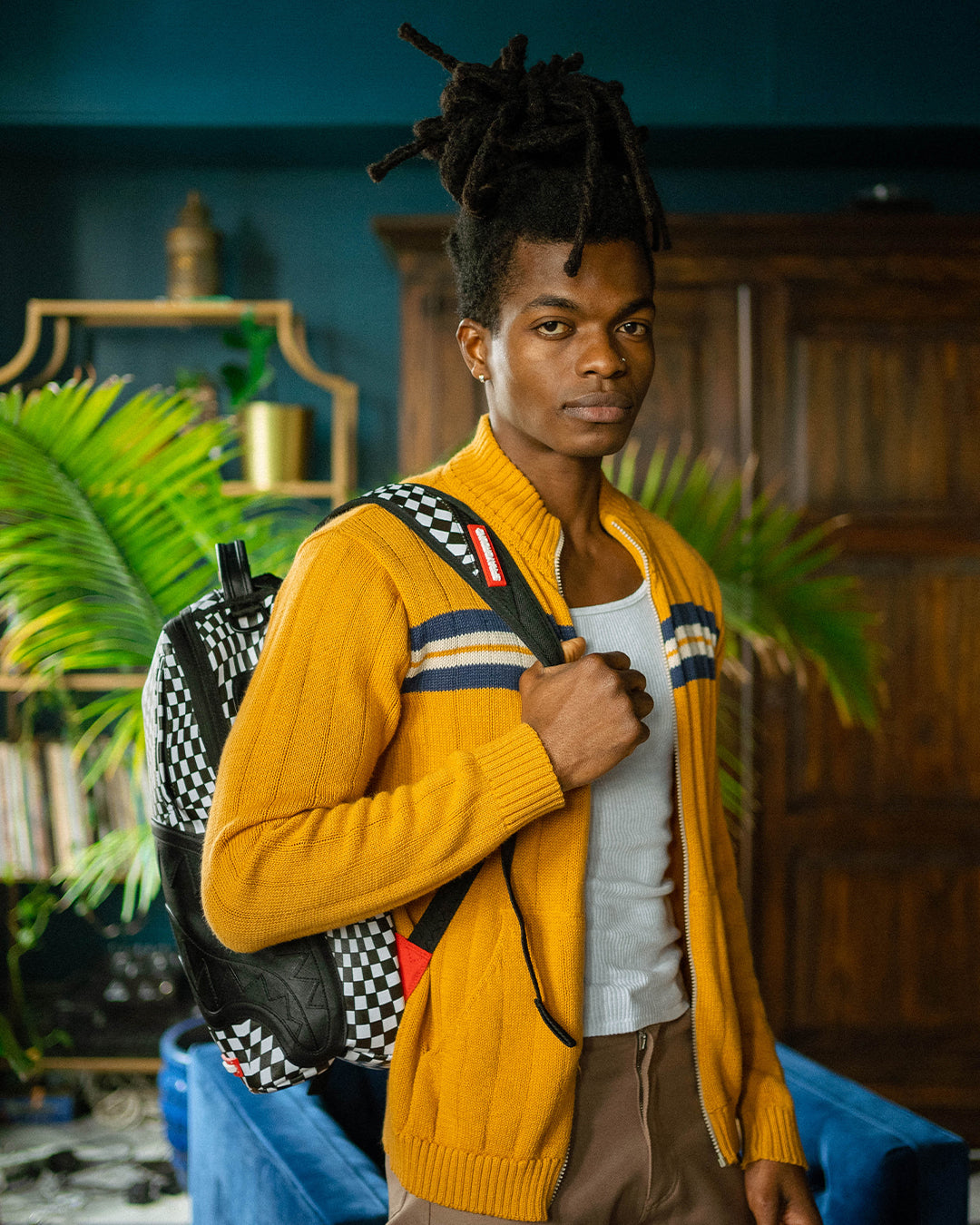 Trippy Check Dlx Backpack - Image 8