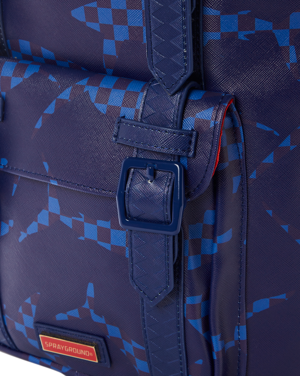 Shark Check (Blue) Hills Backpack - Image 11