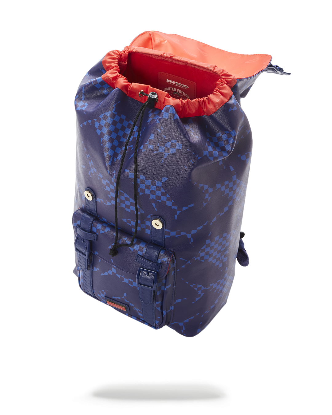Shark Check (Blue) Hills Backpack - Image 5