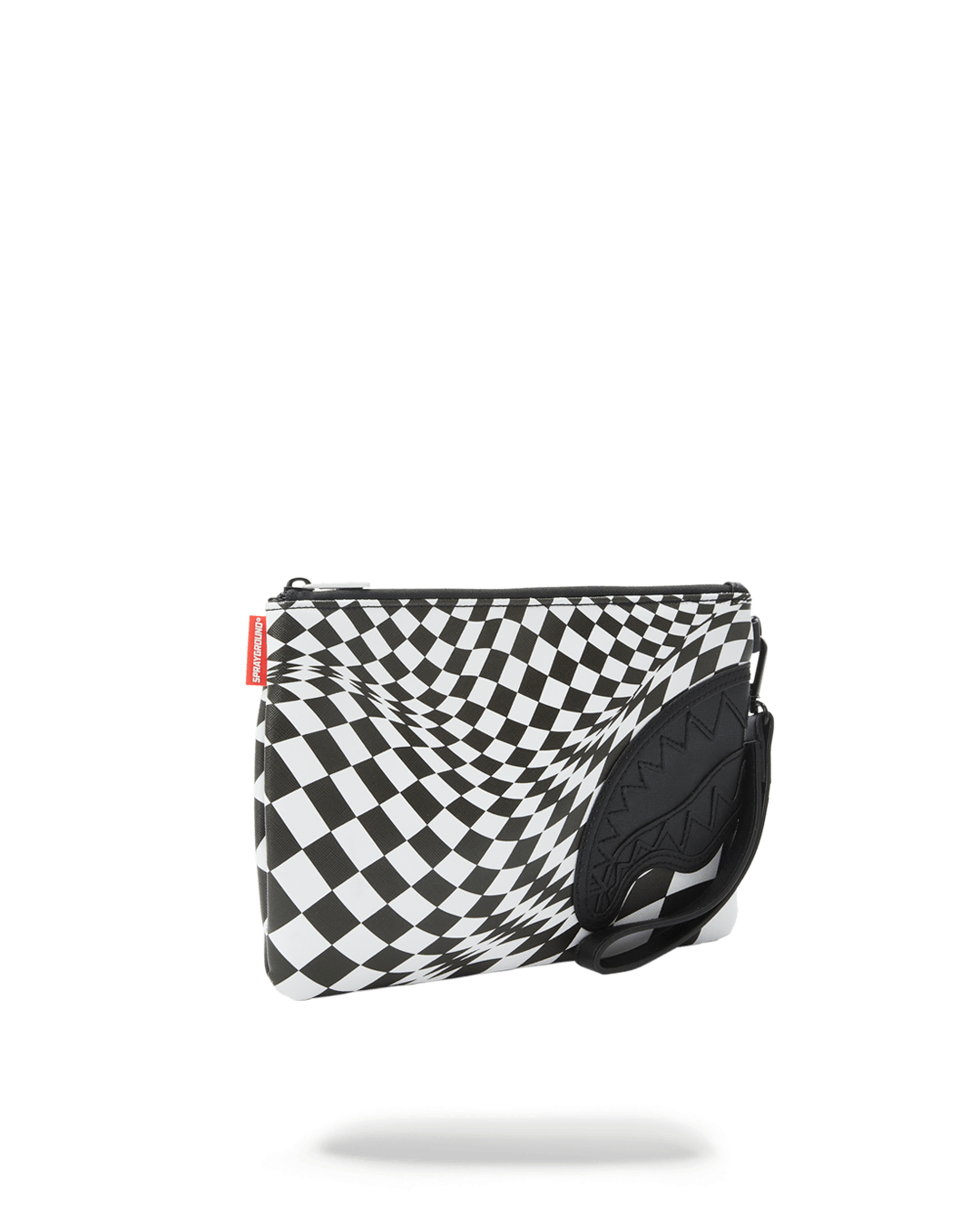 Trippy Check Crossover Clutch - Image 3