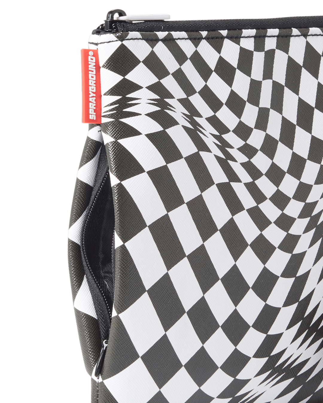 Trippy Check Crossover Clutch - Image 5