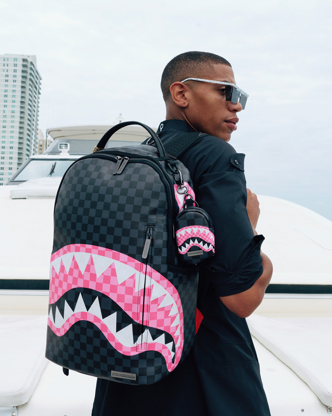 Sharks in Candy Quattro Backpack - Image 4