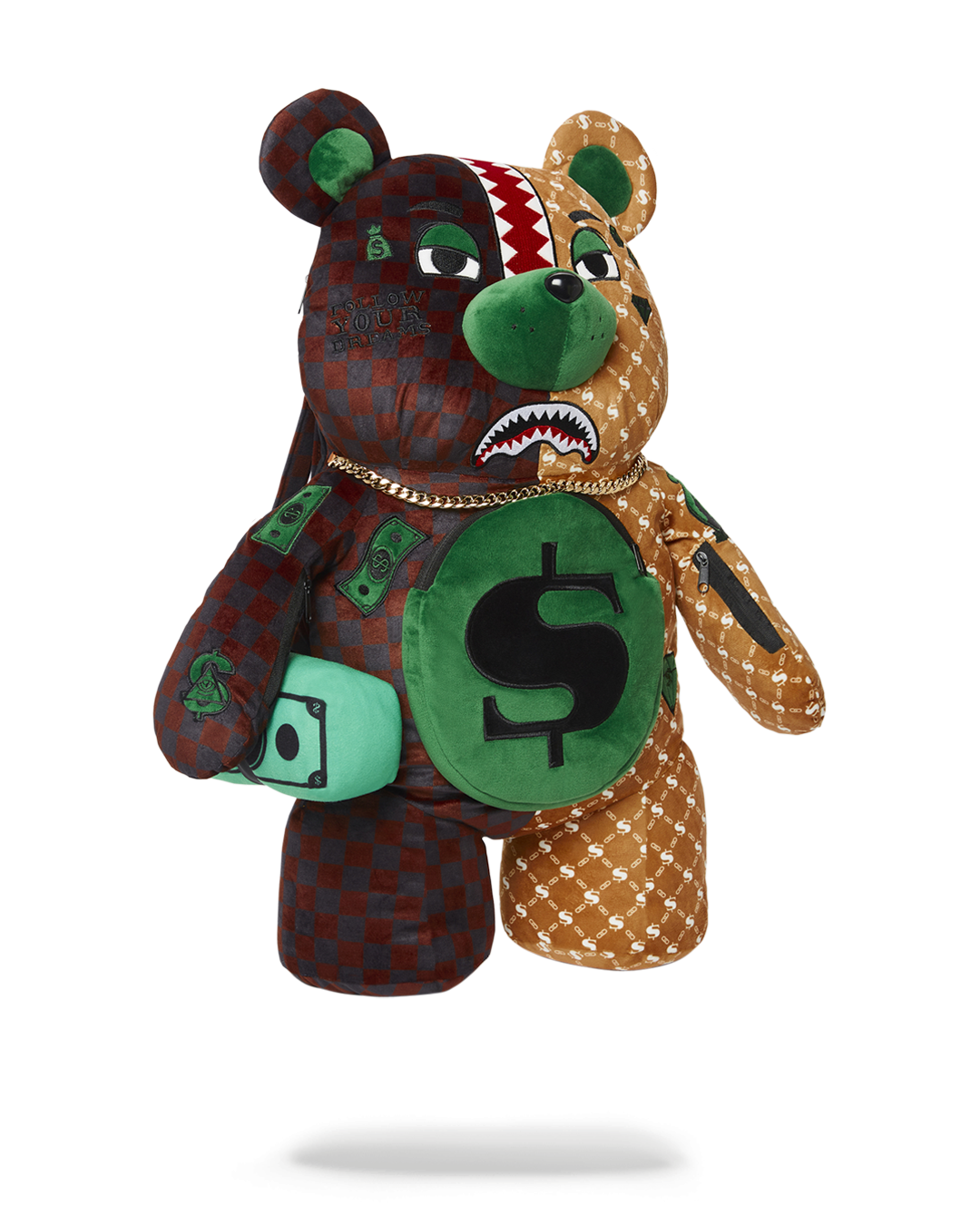 Money Bear Teddybear Backpack Paris vs Florence - Image 2