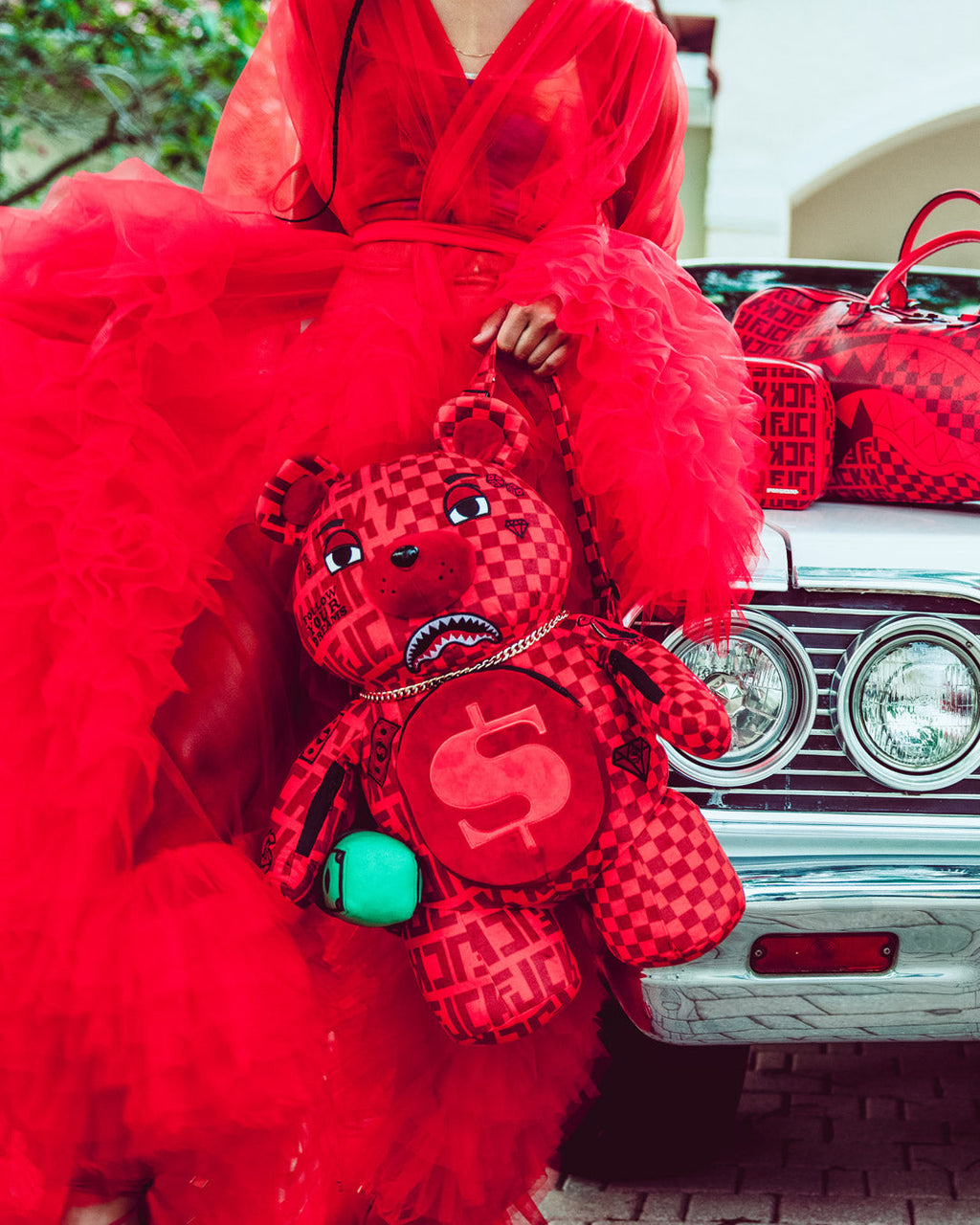 Veni Vidi Vici Moneybear Teddybear Backpack - Image 7