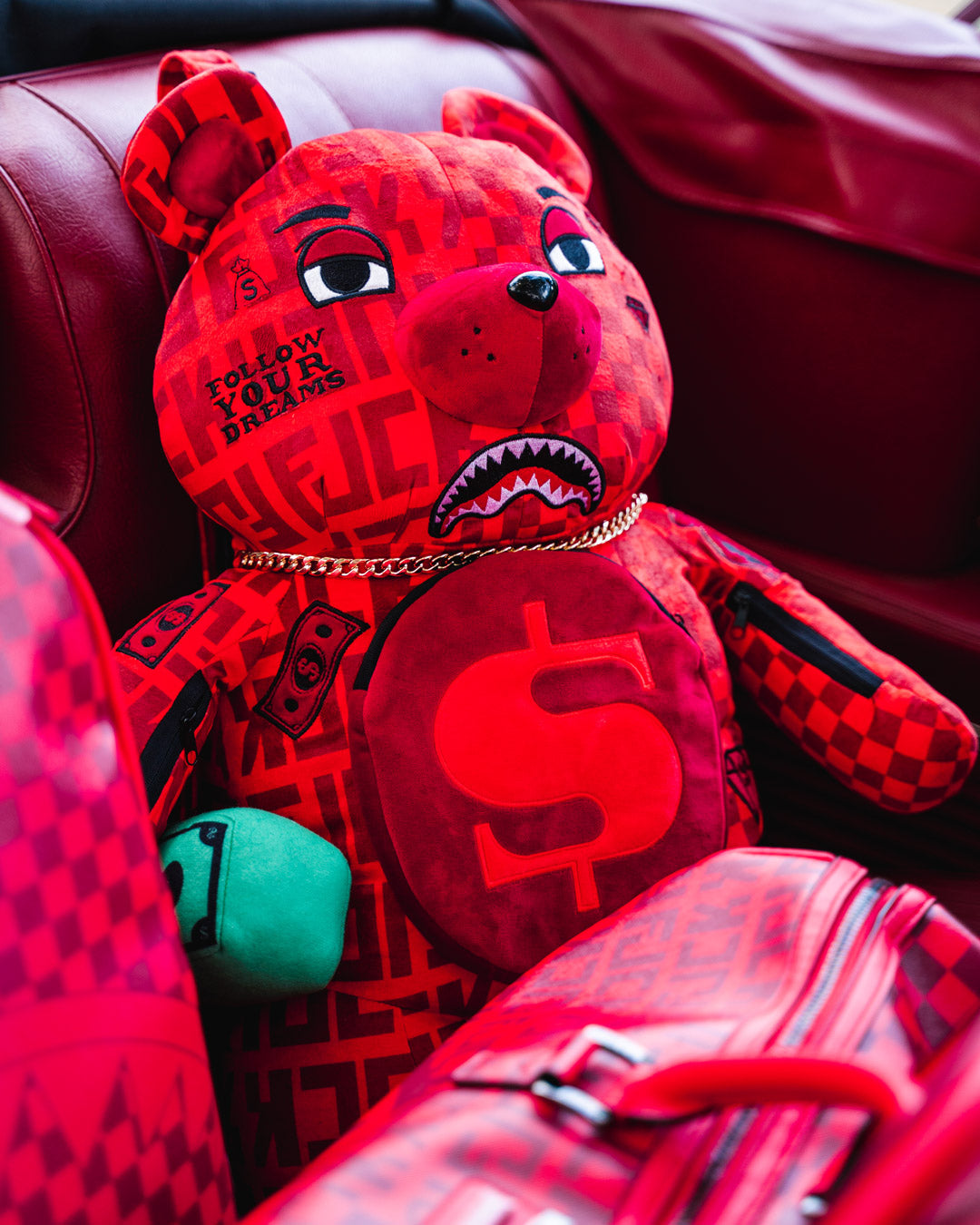 Veni Vidi Vici Moneybear Teddybear Backpack - Image 9