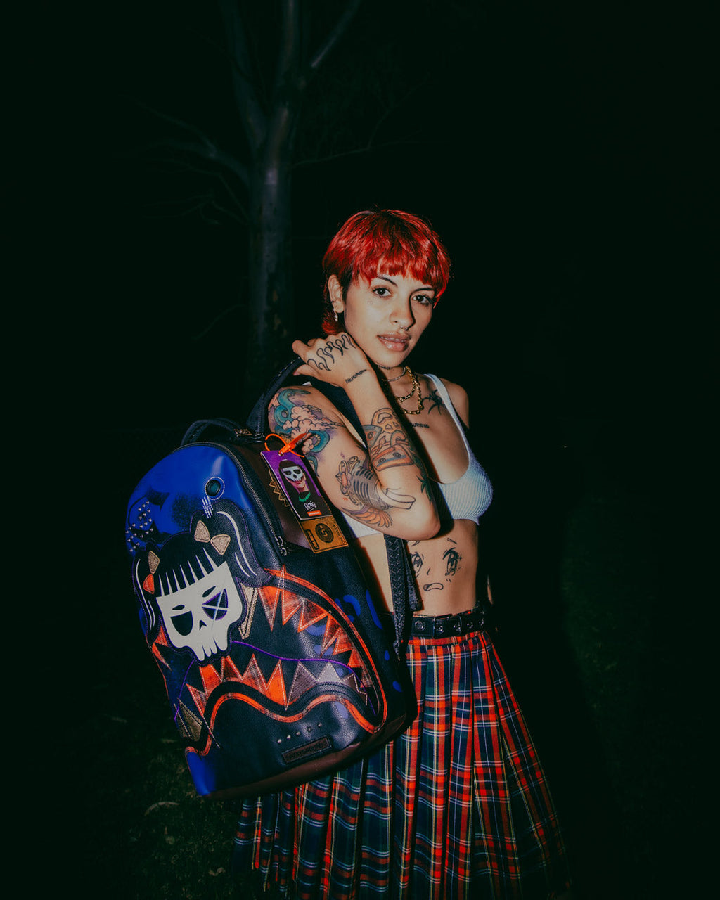 Cazzu Errorcito Punk Shark Backpack - Image 4