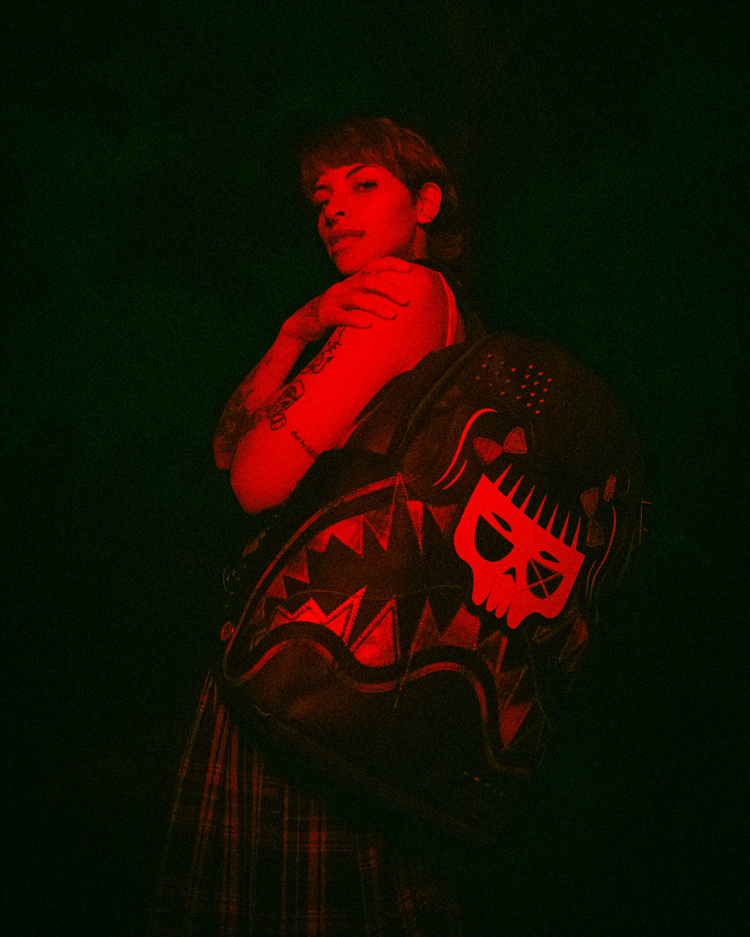 Cazzu Errorcito Punk Shark Backpack - Image 8