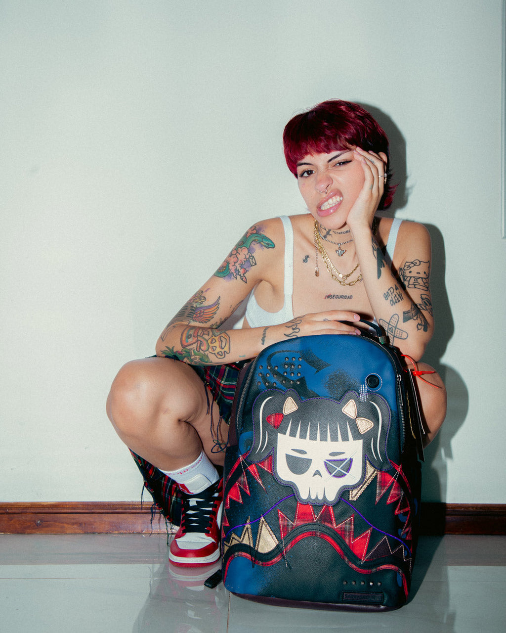 Cazzu Errorcito Punk Shark Backpack - Image 14