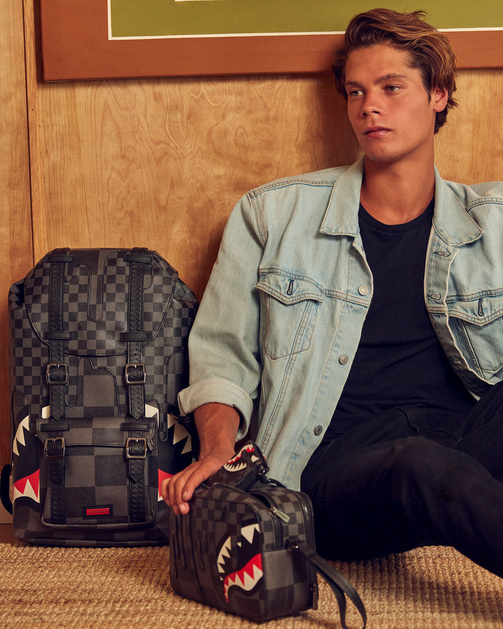 Xtc Grey Sharks in Paris Hills Backpack - Image 4