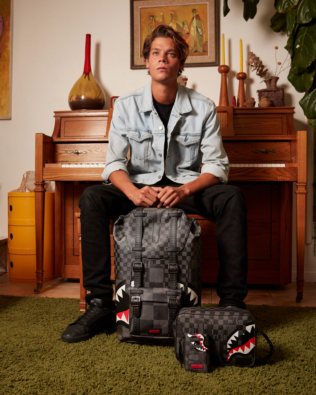 Xtc Grey Sharks in Paris Hills Backpack - Image 8