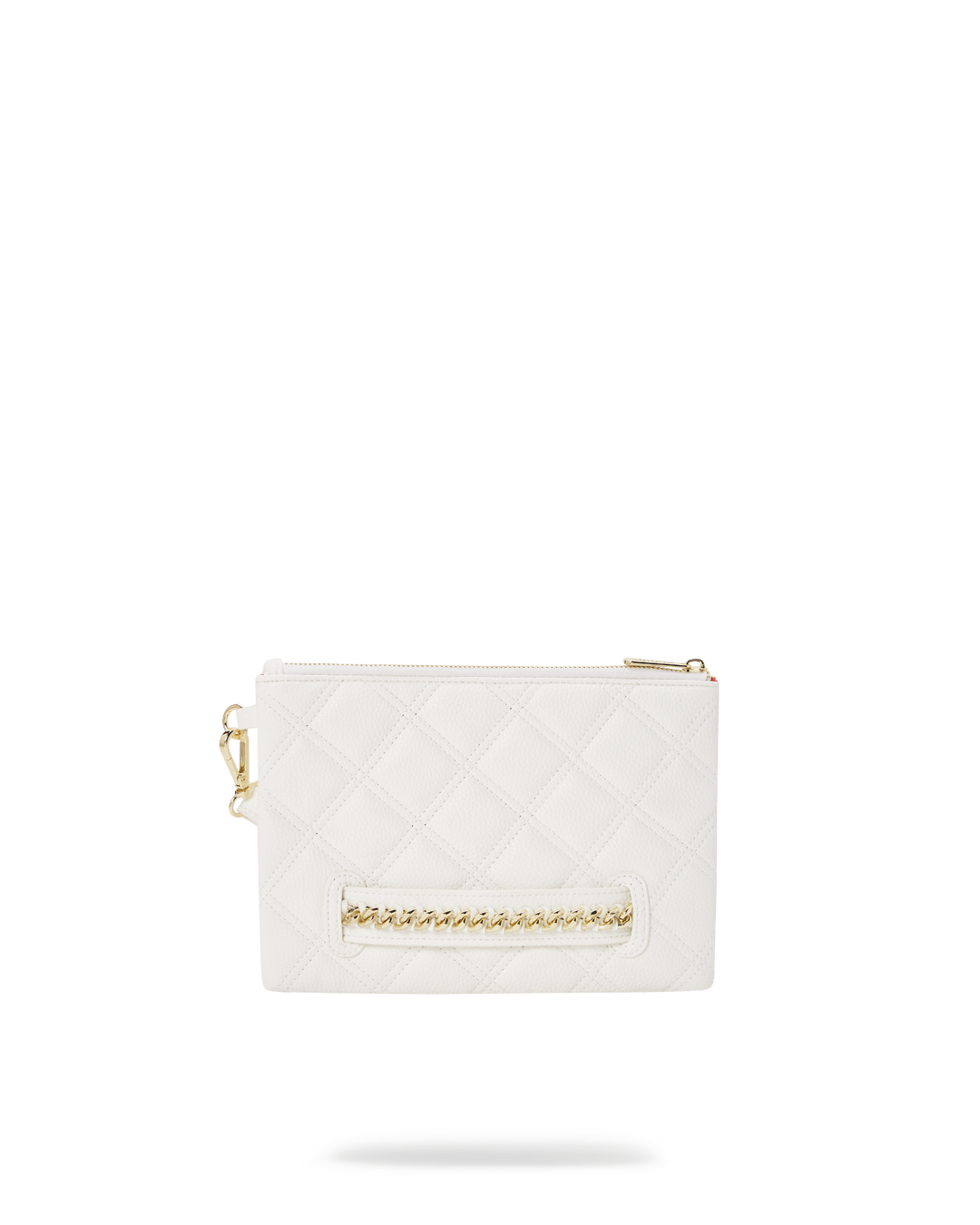 Riviera Le Blanc Gold Chain Shark Crossover Clutch - Image 3