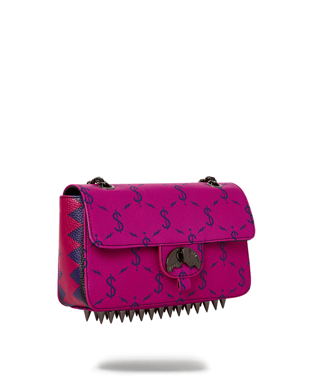 $Napdragon Gold Chain Shark Handbag - Image 3