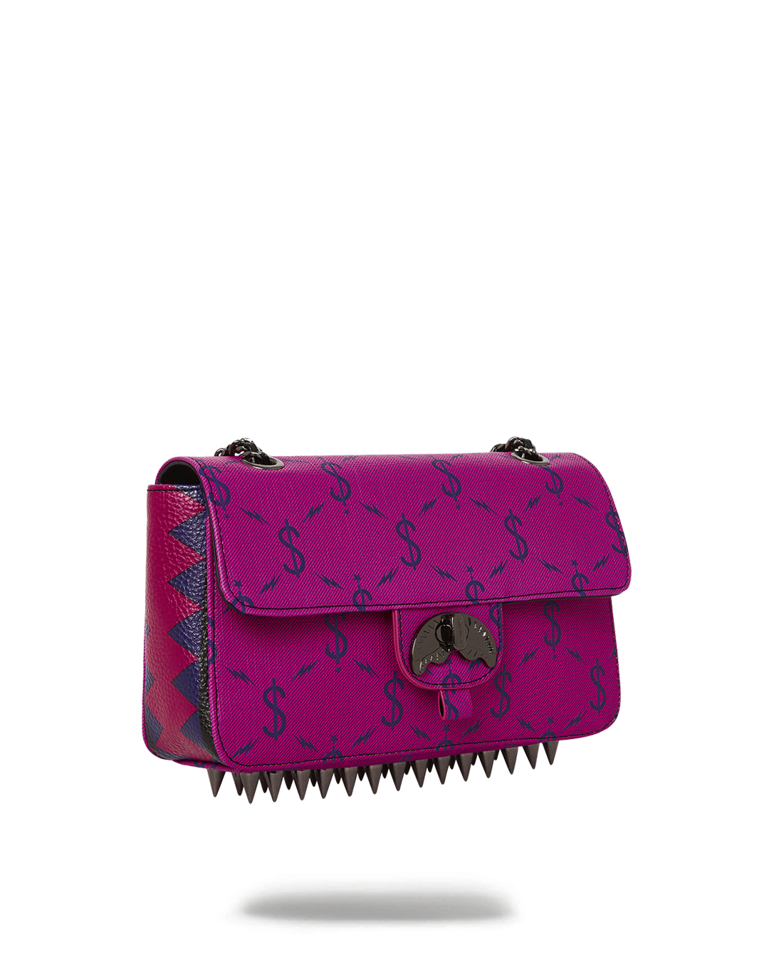 $Napdragon Gold Chain Shark Handbag - Image 3