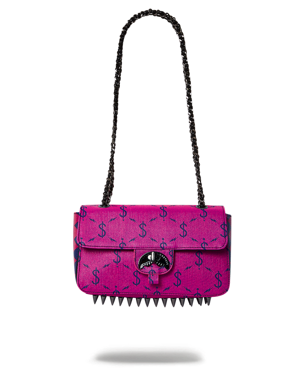 $Napdragon Gold Chain Shark Handbag - Image 7