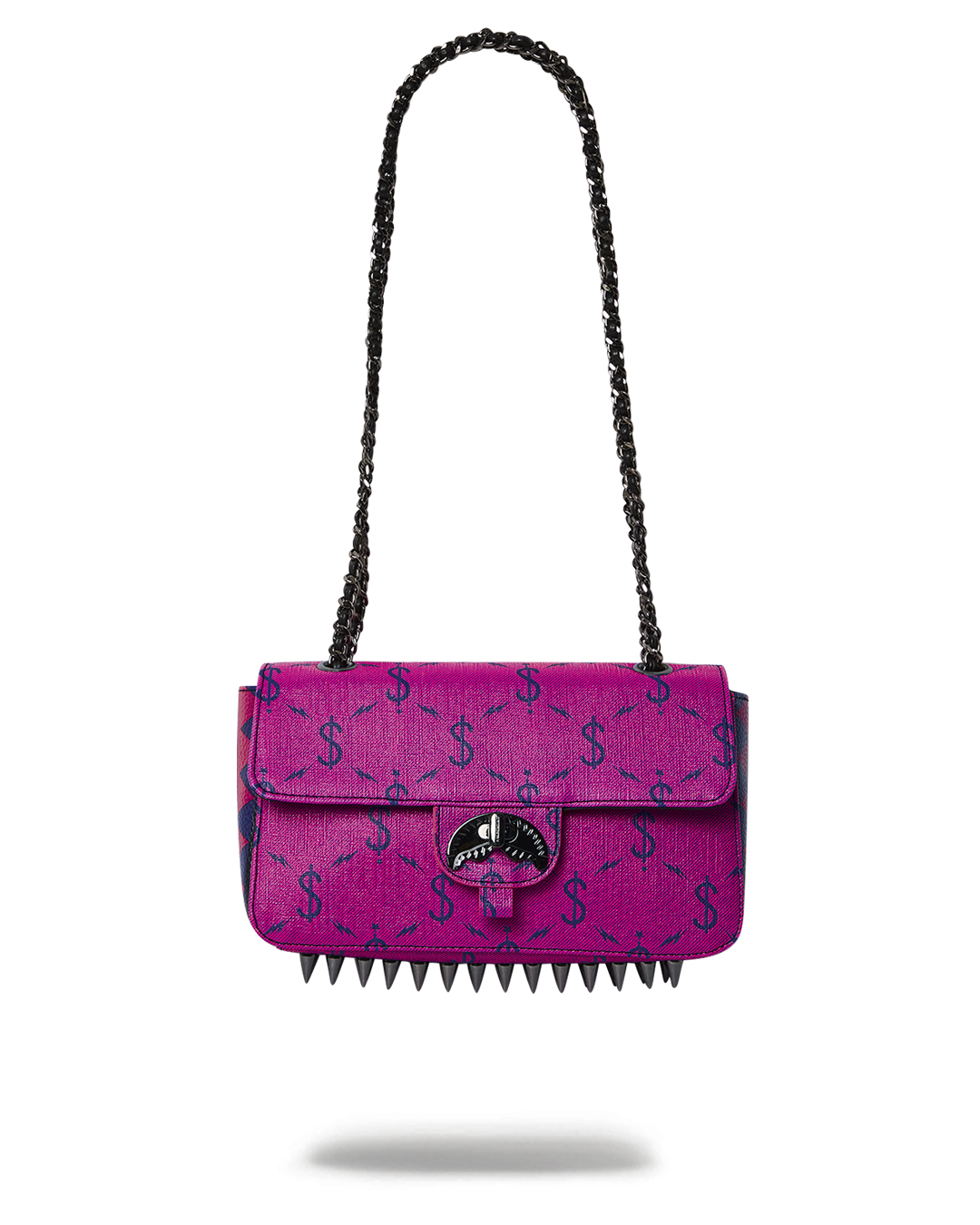$Napdragon Gold Chain Shark Handbag - Image 7