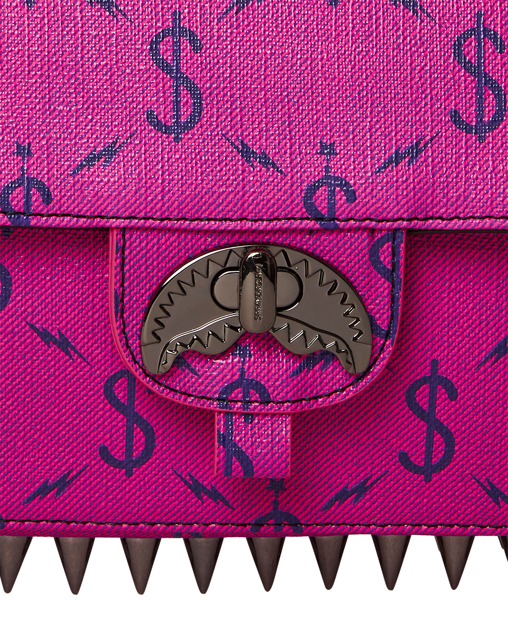 $Napdragon Gold Chain Shark Handbag - Image 13