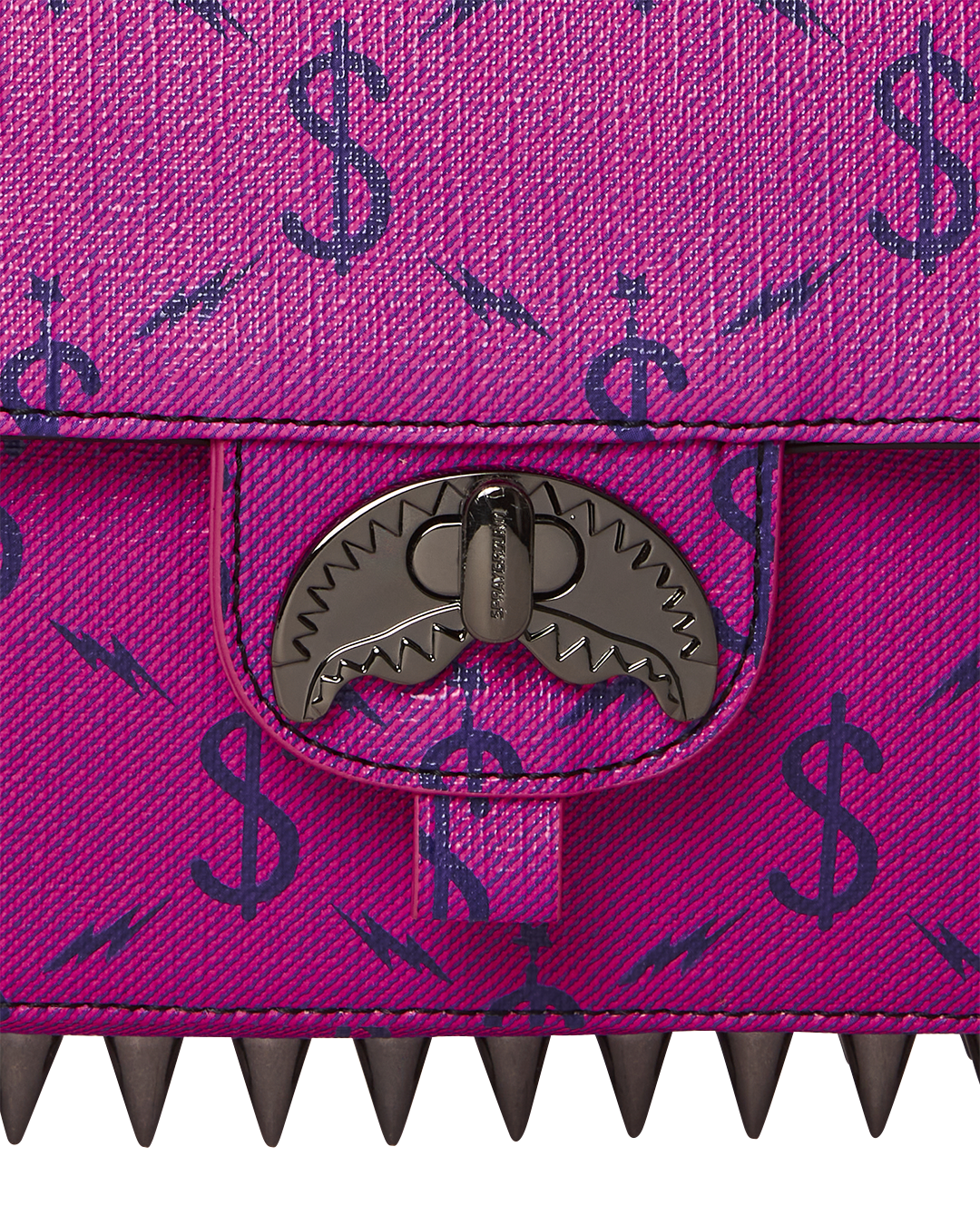 $Napdragon Gold Chain Shark Handbag - Image 13