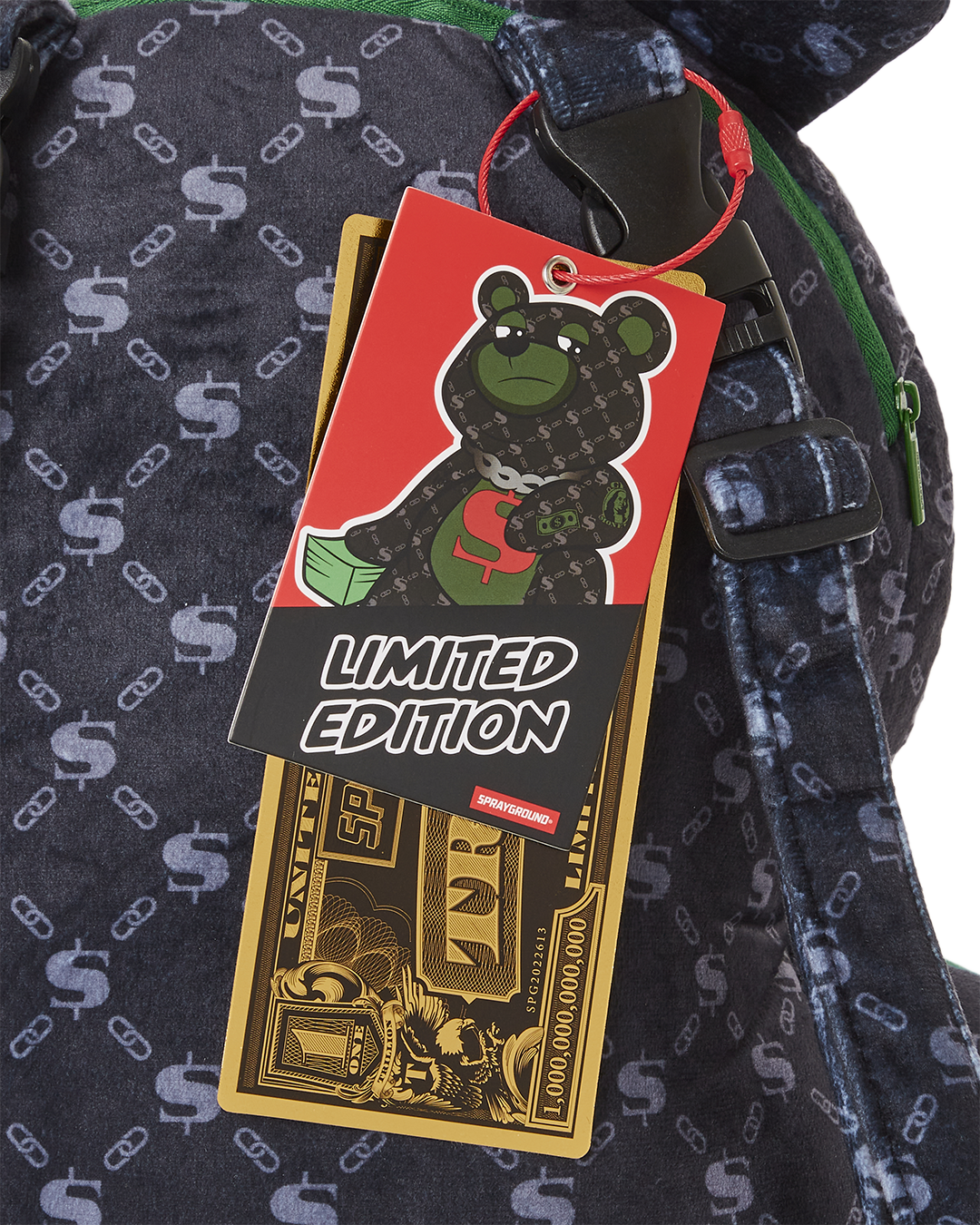 Dinero Moneybear Teddybear Backpack - Image 11