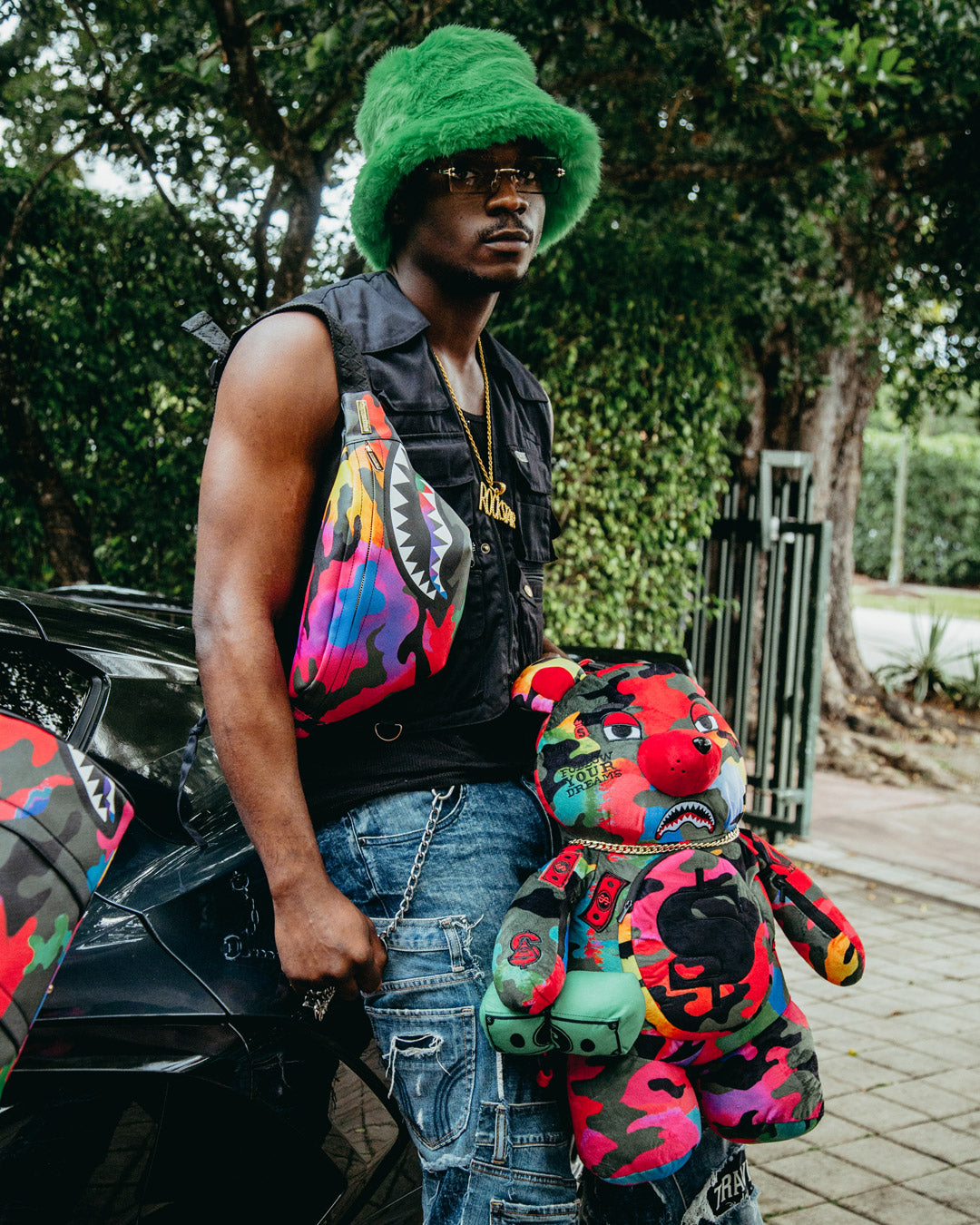 Camoburst Moneybear Teddybear Backpack - Image 10