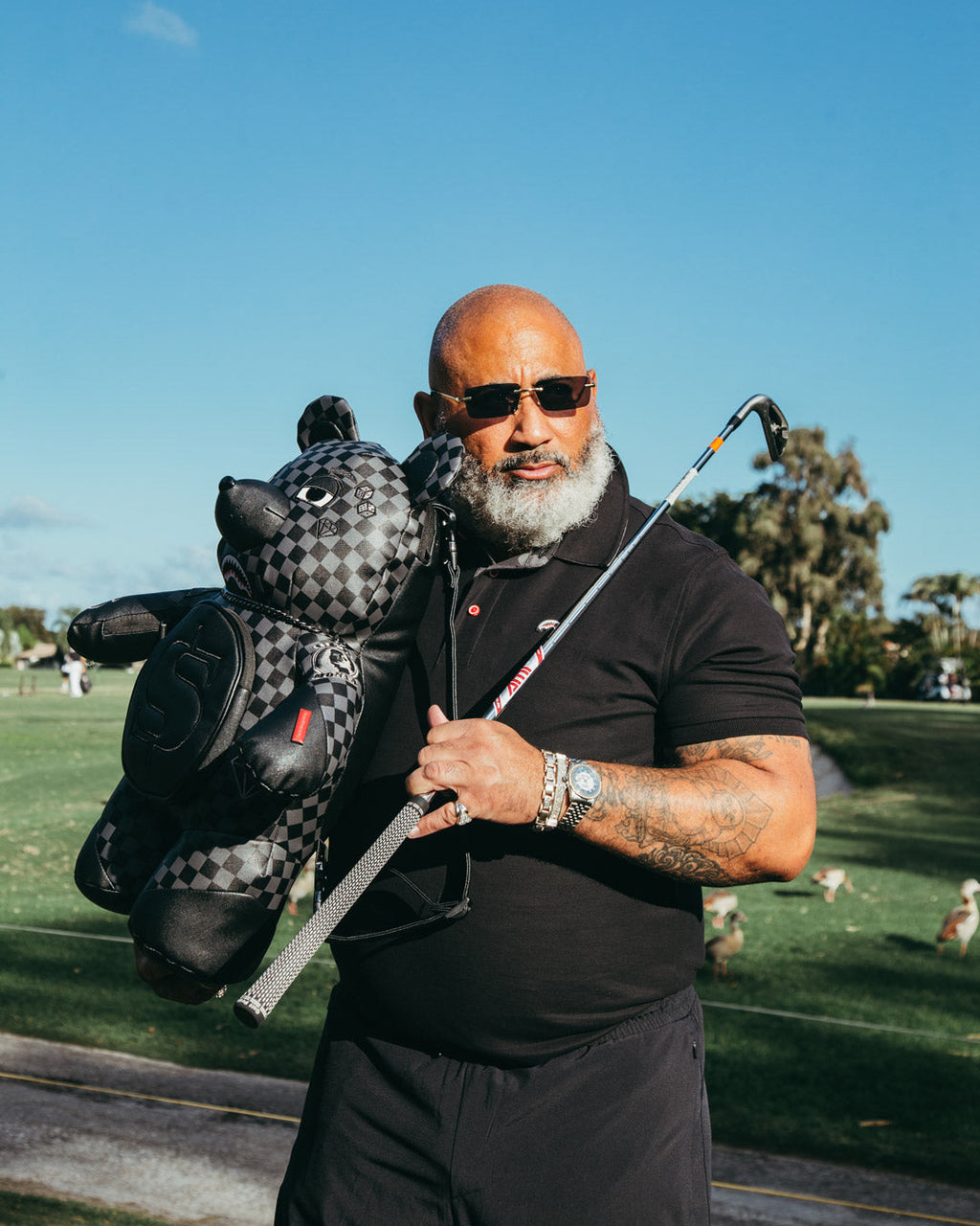 Henny Aiir to the Throne Moneybear Teddybear Backpack - Image 16