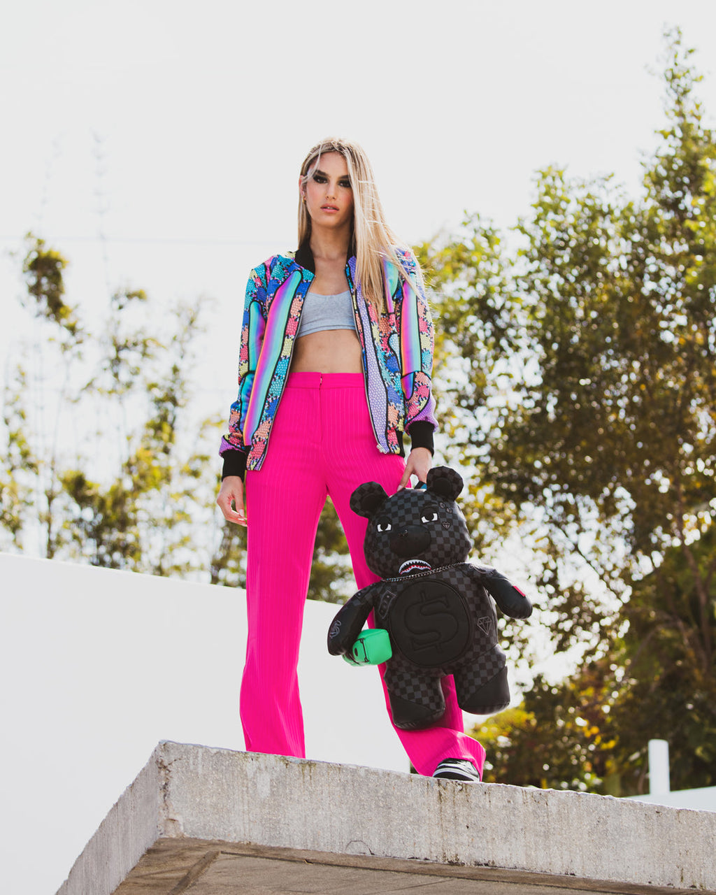 Henny Aiir to the Throne Moneybear Teddybear Backpack - Image 4