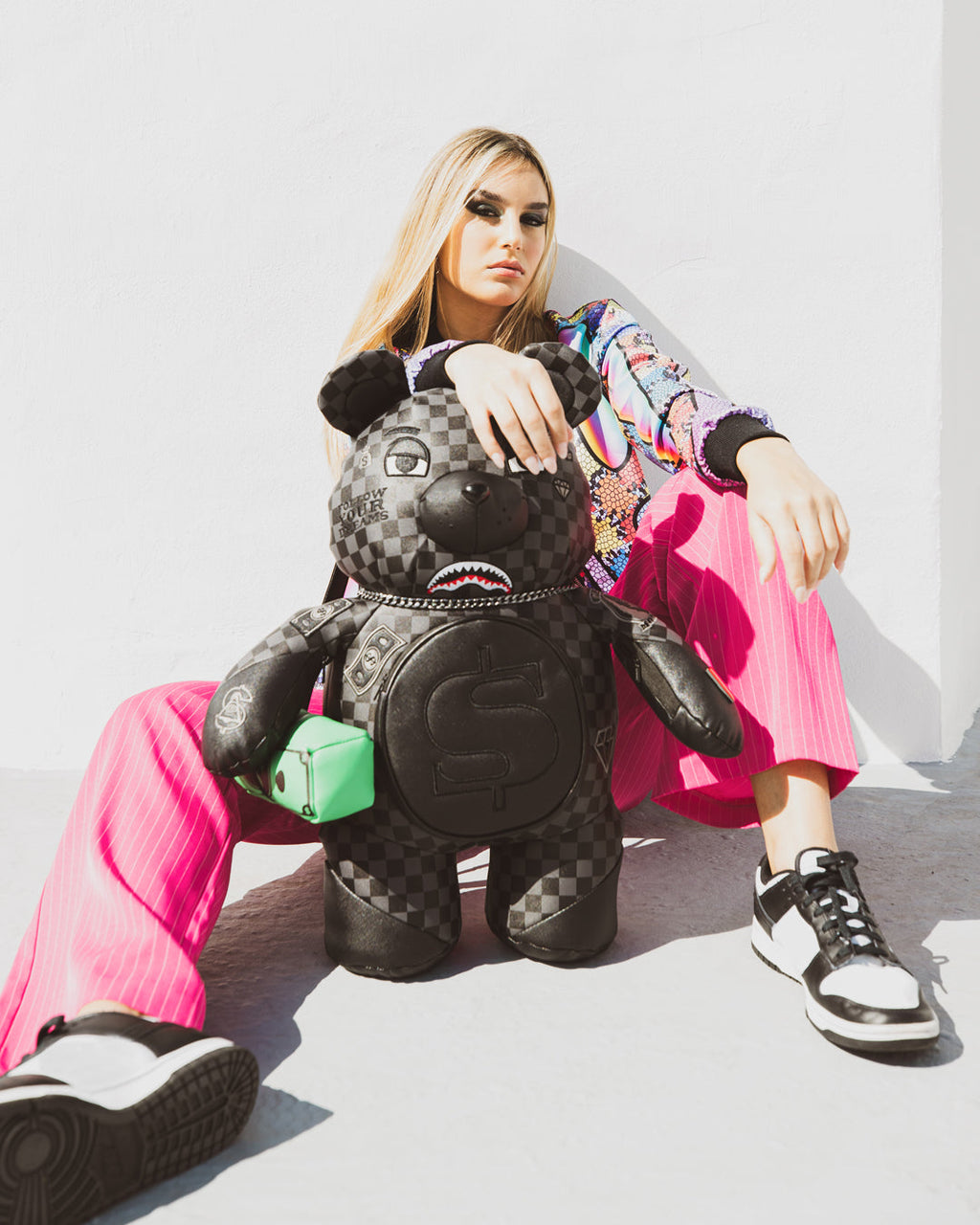 Henny Aiir to the Throne Moneybear Teddybear Backpack - Image 9