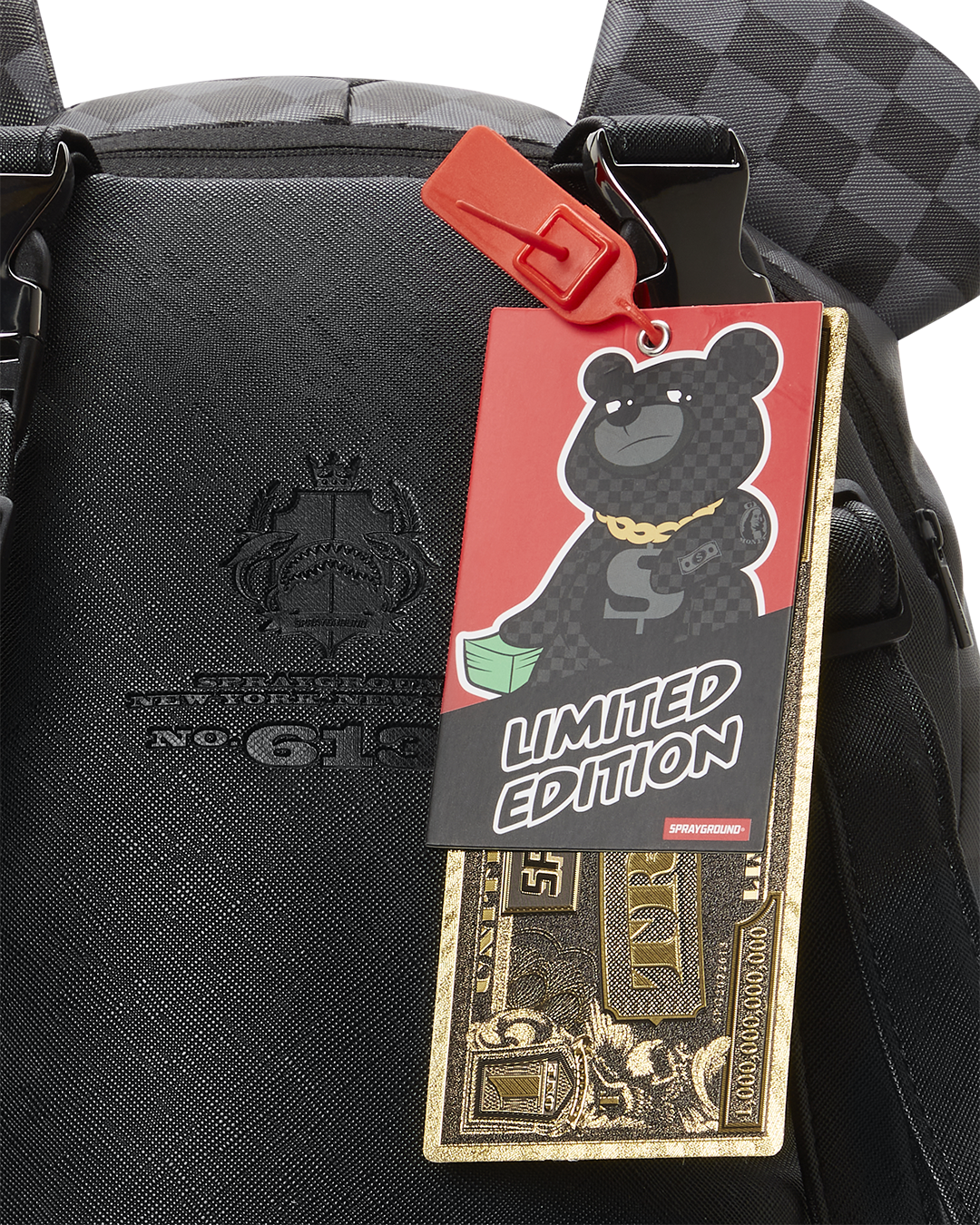 Henny Aiir to the Throne Moneybear Teddybear Backpack - Image 11