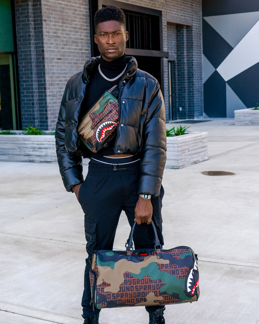 Camo Infiniti Cargo Crossbody - Image 4