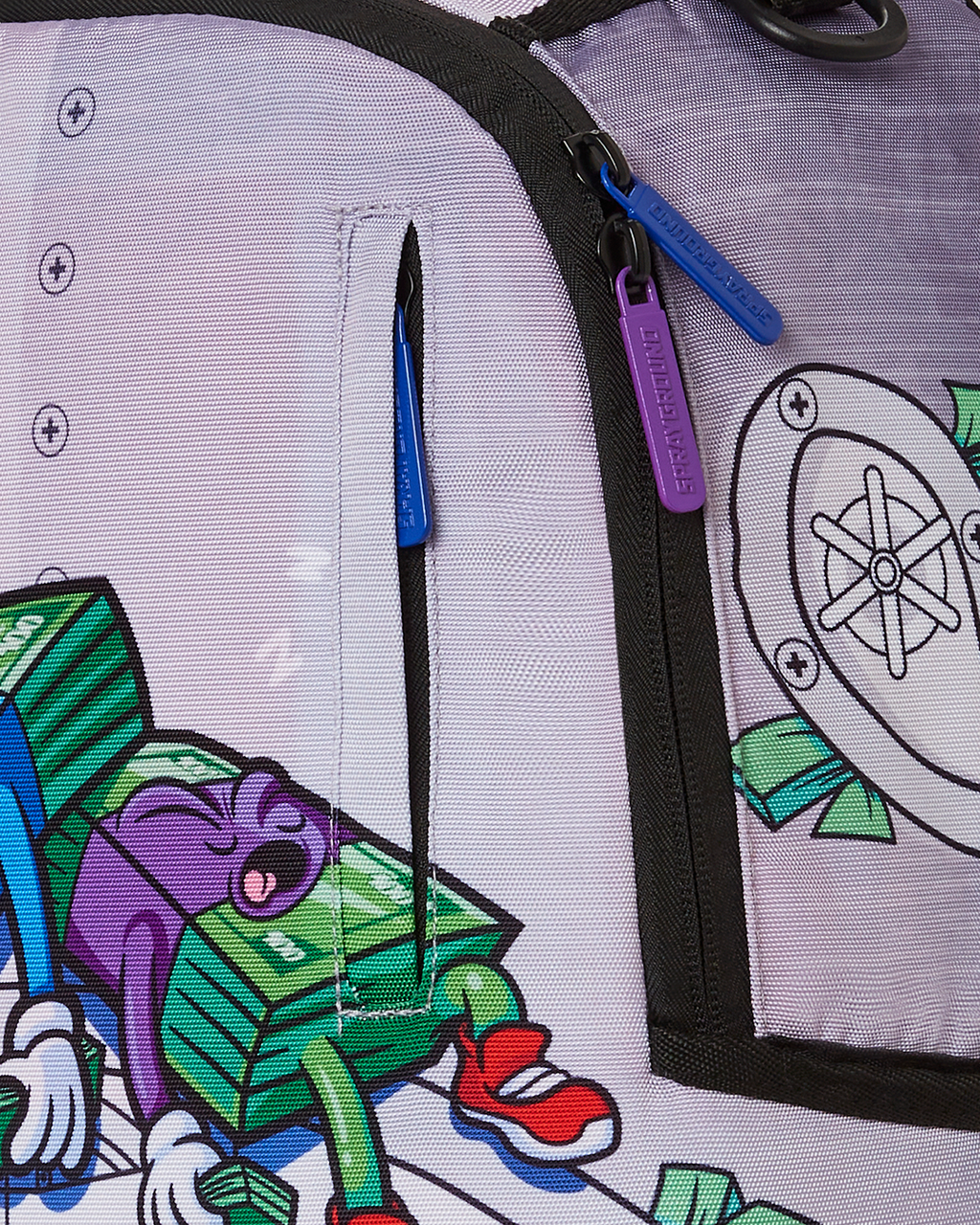 Money Boys I Make Money While I Sleep Knapsack (Dlxr) - Image 9