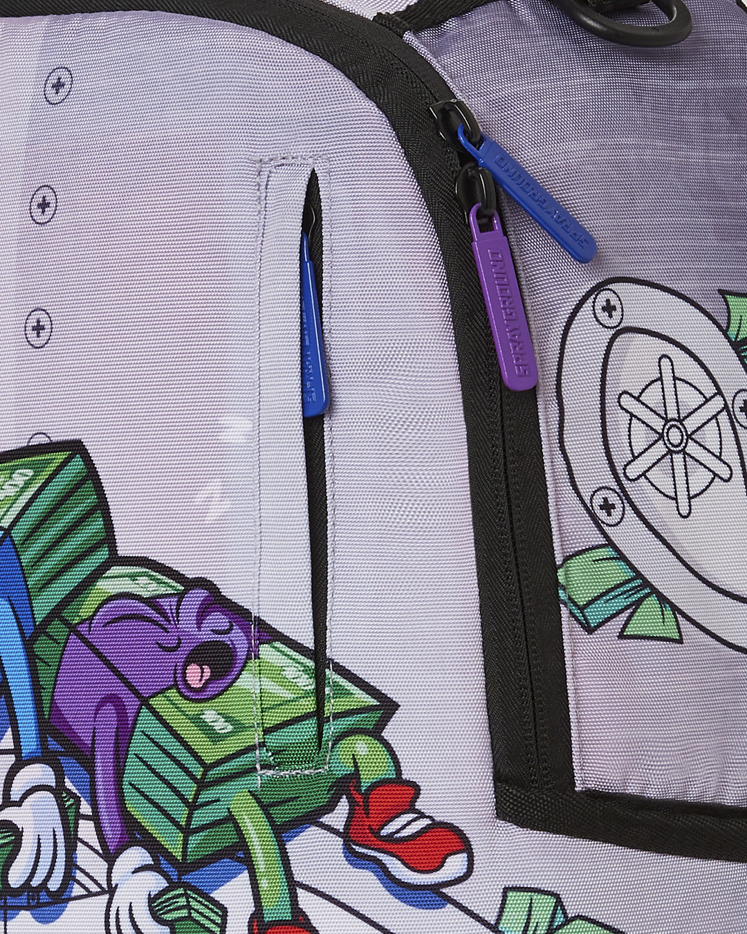 Money Boys I Make Money While I Sleep Knapsack (Dlxr) - Image 9
