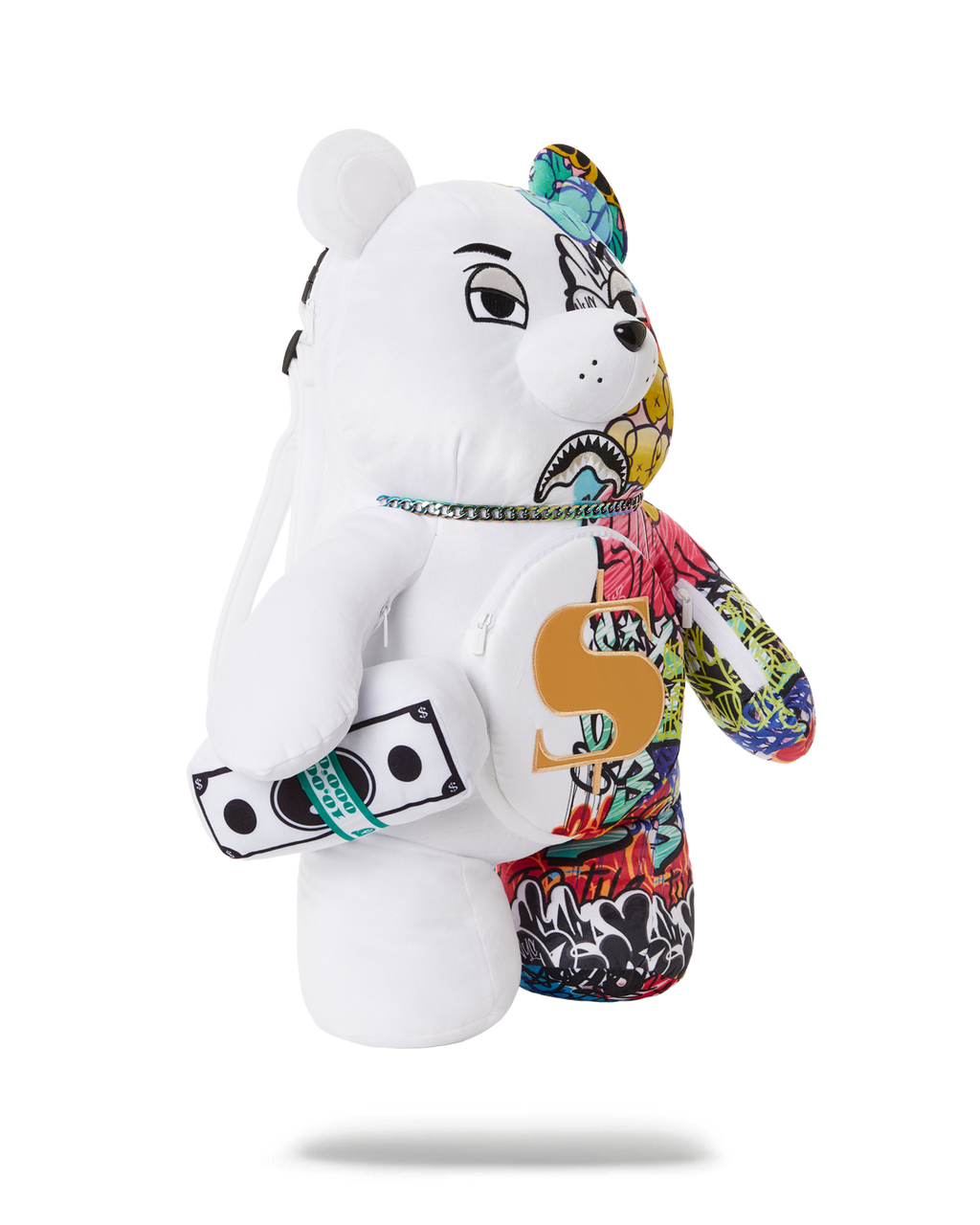 Half Graff Moneybear Teddybear Backpack - Image 3