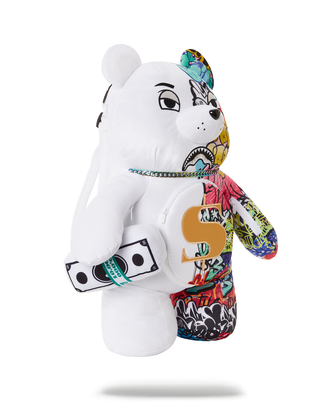 Half Graff Moneybear Teddybear Backpack - Image 3