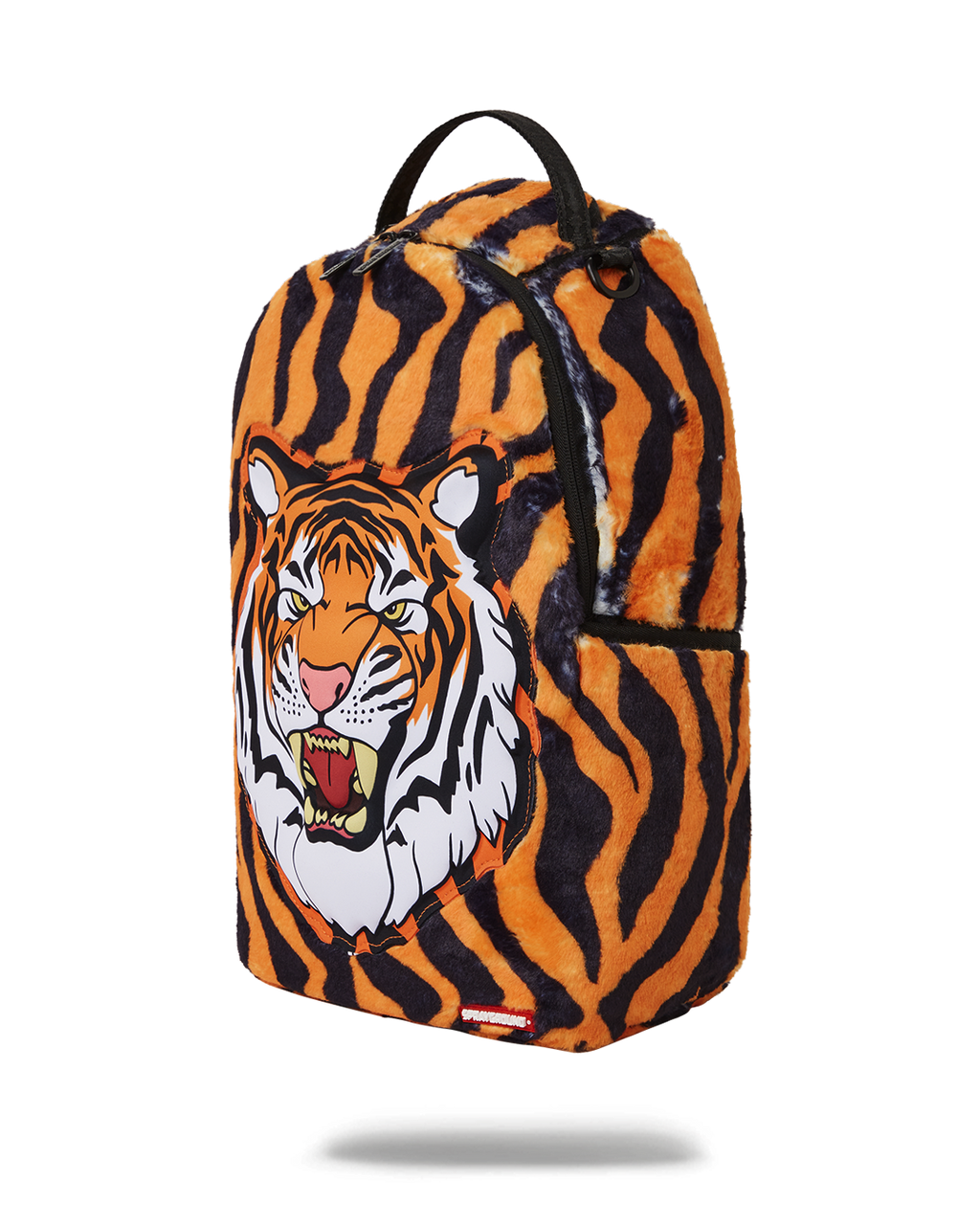 Tiger Cozy Velour Fur Backpack - Image 7