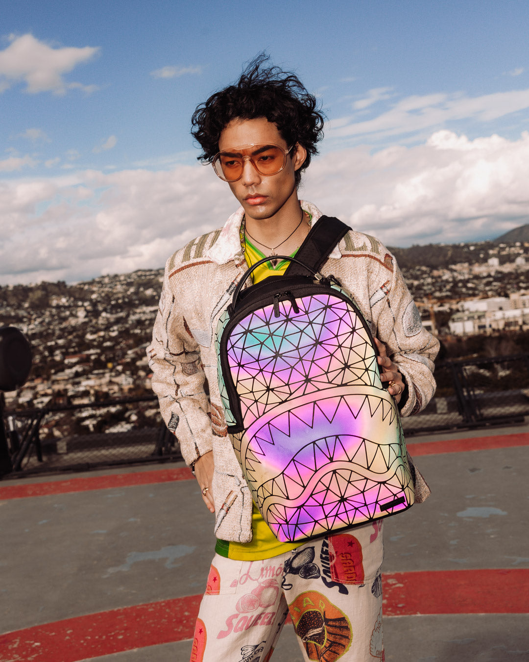 Electroluminescent Shark Dlxsv Backpack - Image 6