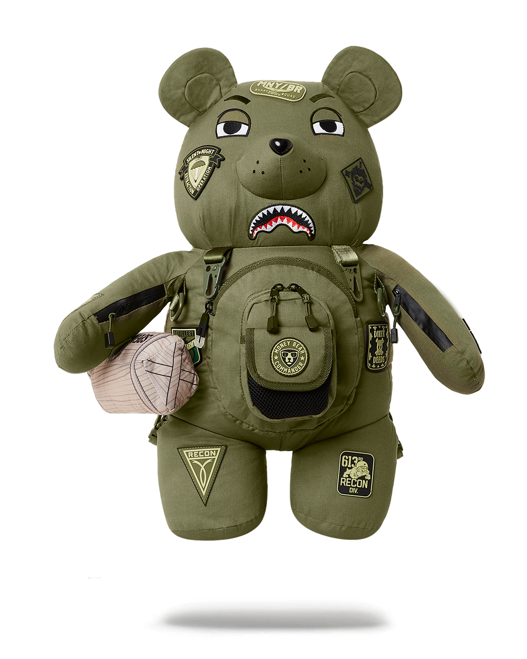 SPECIAL OPS FULL THROTTLE MONEYBEAR TEDDYBEAR BACKPACK