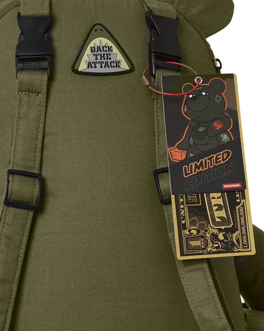 Special Ops Full Throttle Moneybear Teddybear Backpack - Image 17