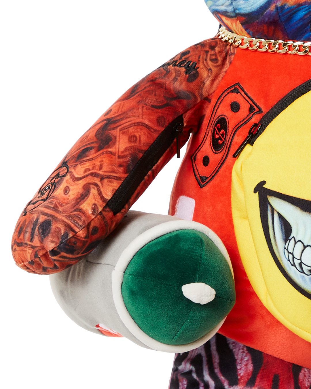 Villain Money Bear Teddybear Ron English Edition Backpack - Image 13