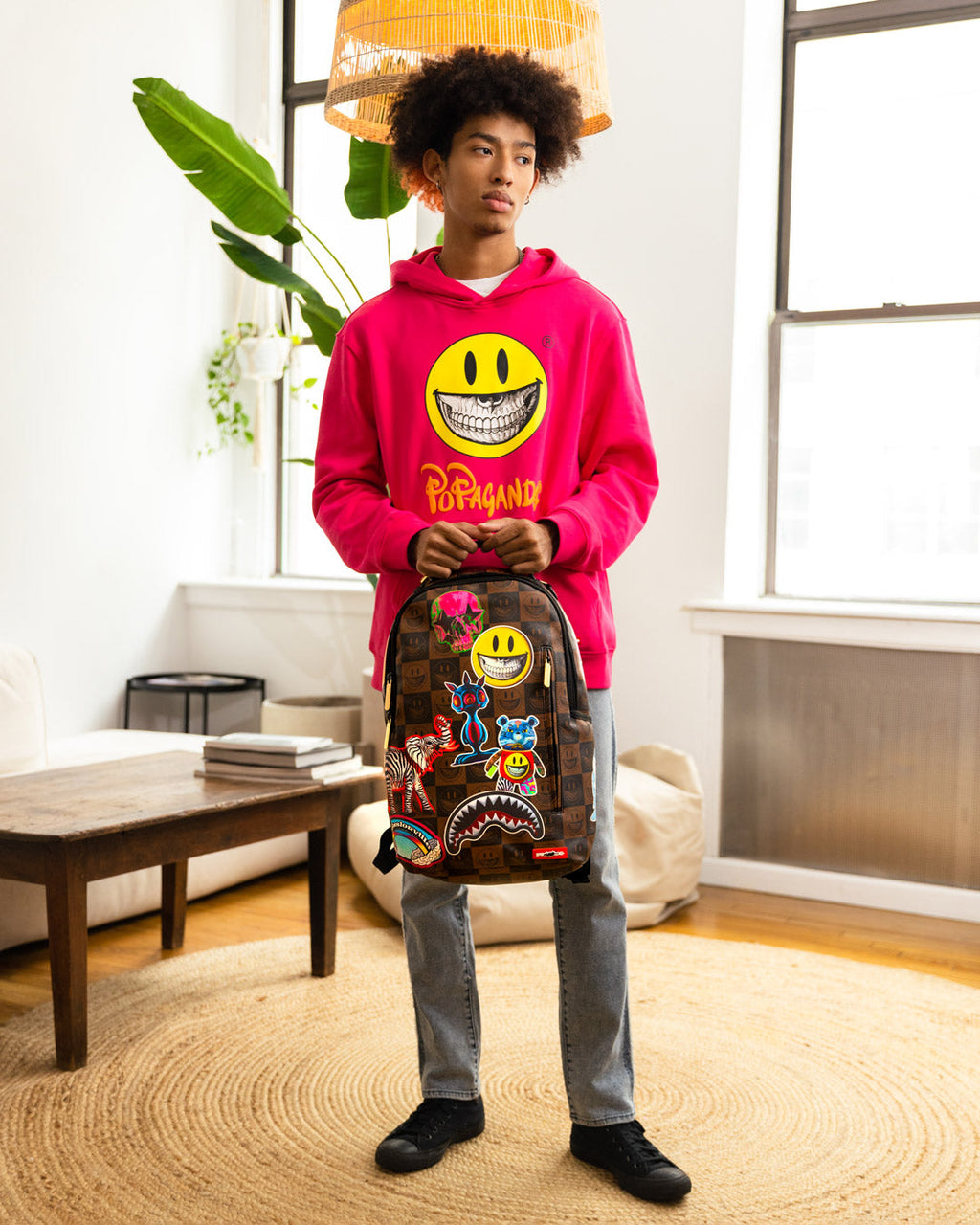 Global Mogul Popaganda Ron English Edition Backpack - Image 4