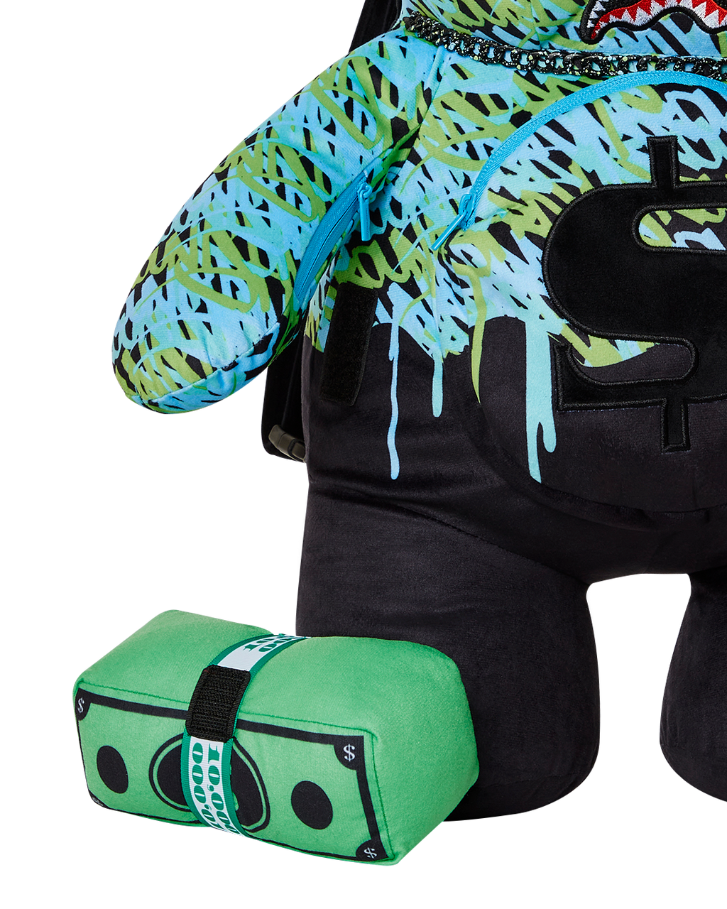 Rouge the Gawd Moneybear Teddybear Backpack - Image 12