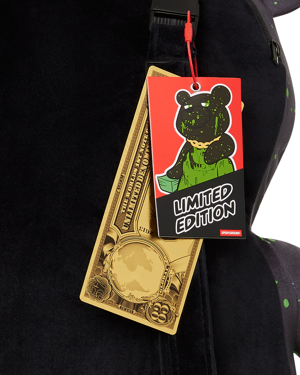 Drip Bear Moneybear Teddybear Backpack - Image 14