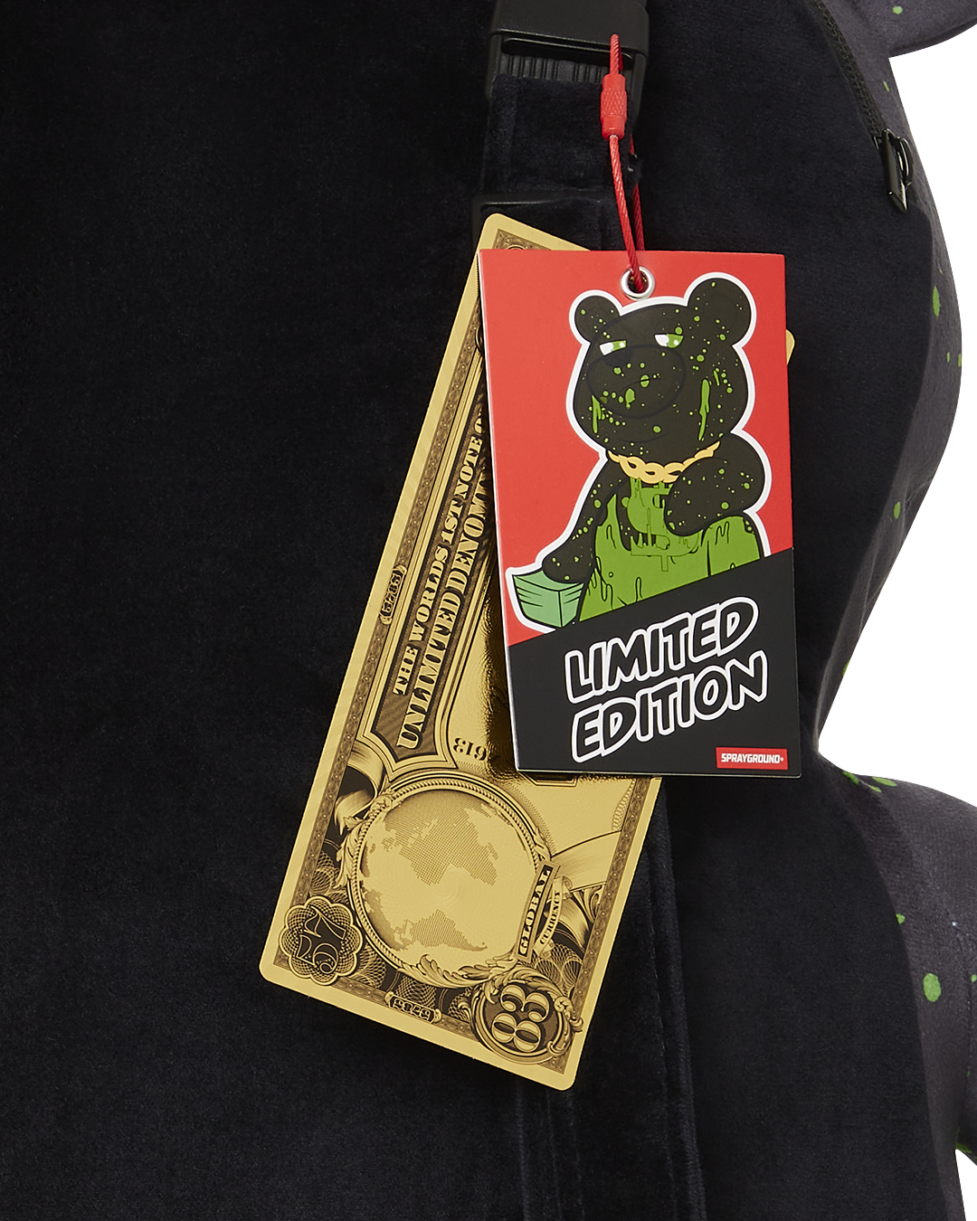 Drip Bear Moneybear Teddybear Backpack - Image 14